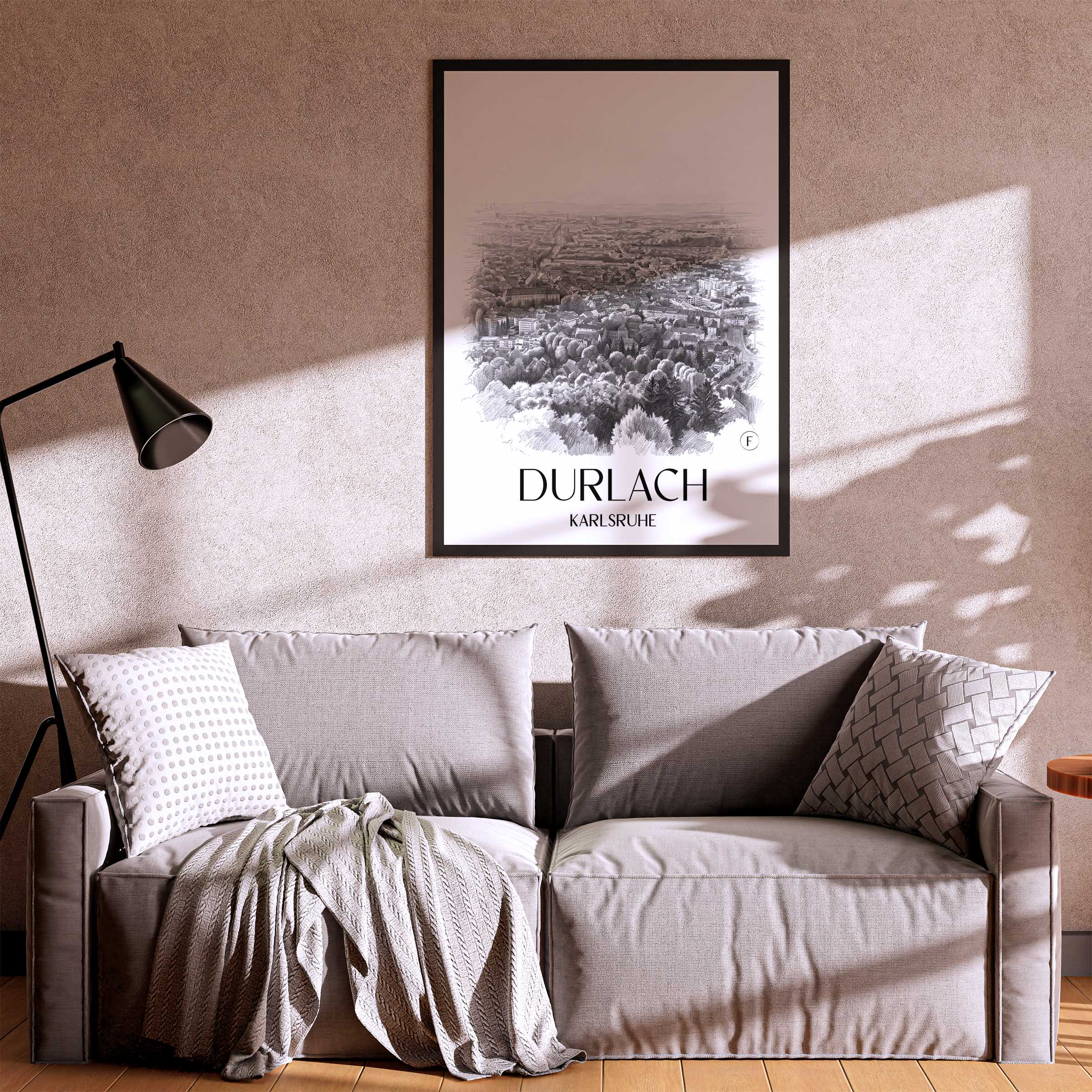 durlach--karlsruhe-deutschland-poster-bleistift-zeichnung-drawing