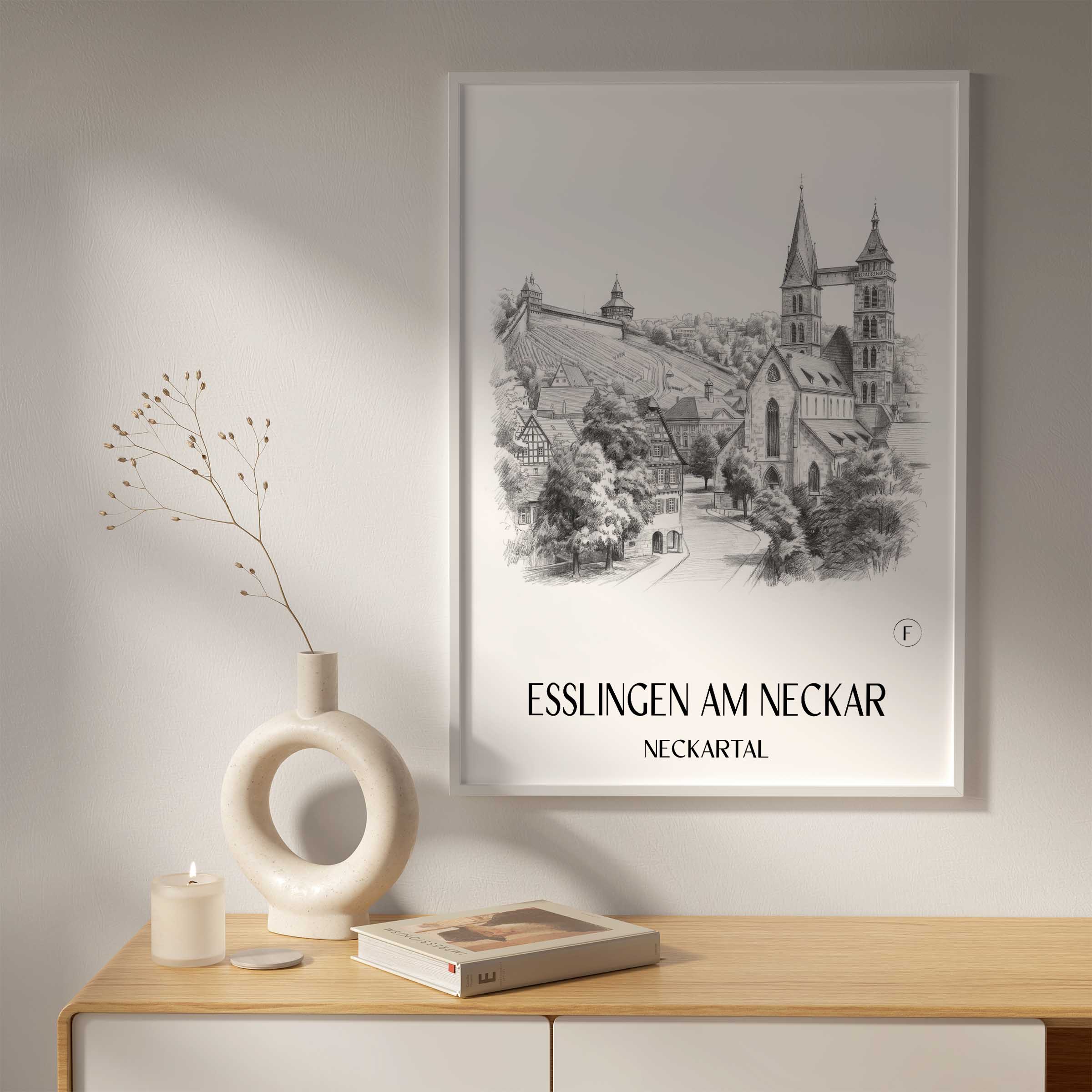 esslingen-am-neckar-neckartal-deutschland-poster-bleistift-zeichnung-drawing