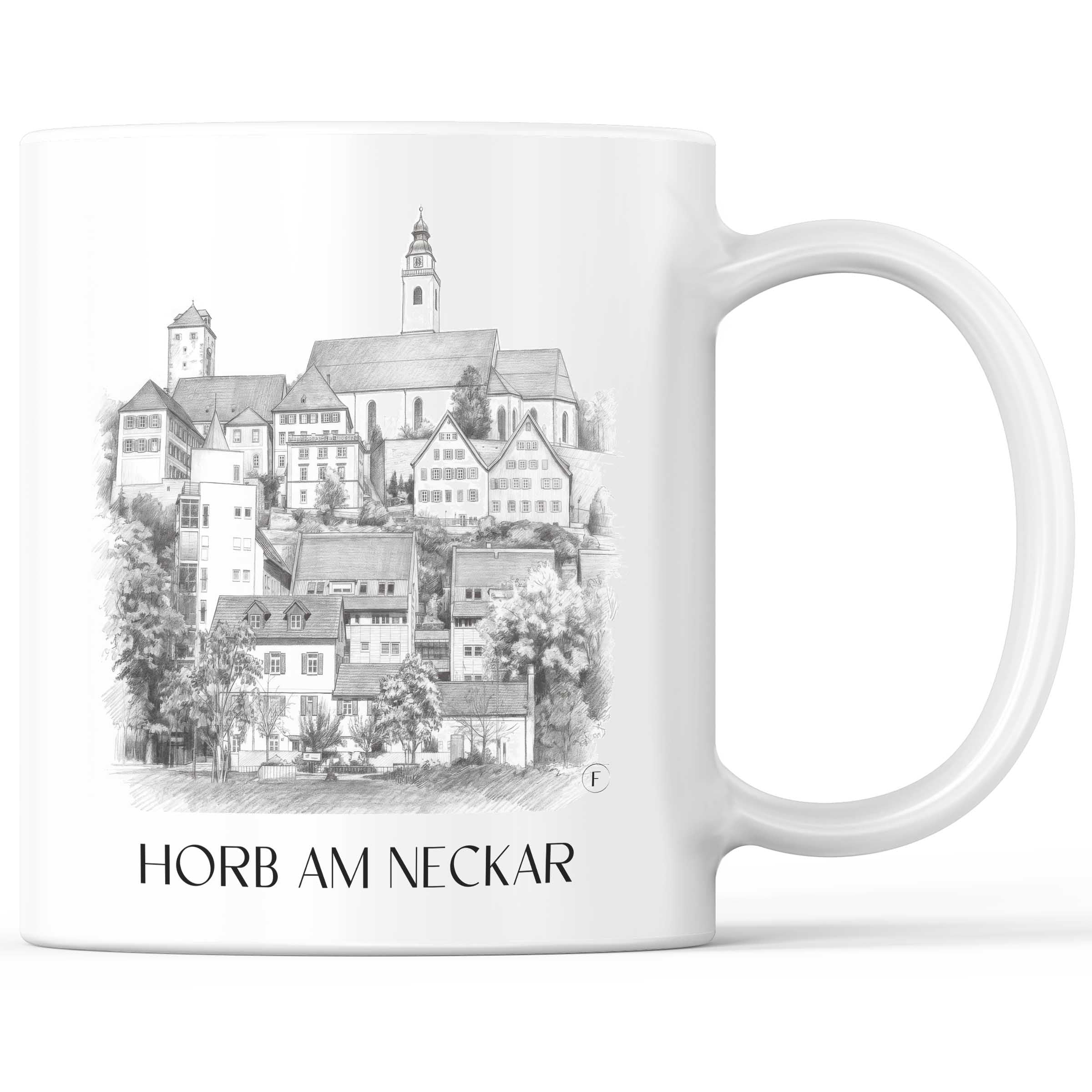 horb-am-neckar-neckartal-deutschland-kaffeebecher-bleistift-zeichnung-drawing