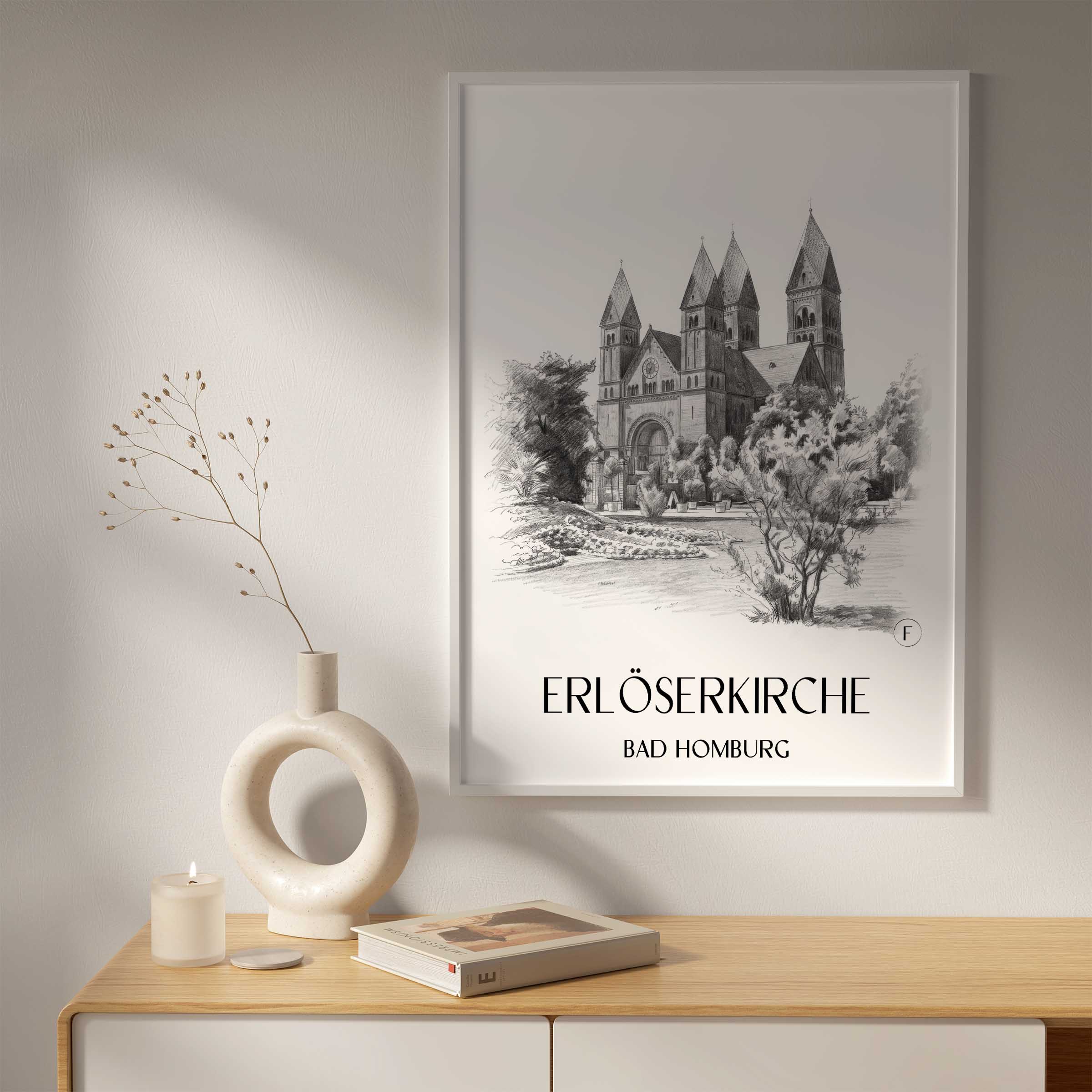erlöserkirche-bad-homburg-deutschland-poster-bleistift-zeichnung-drawing