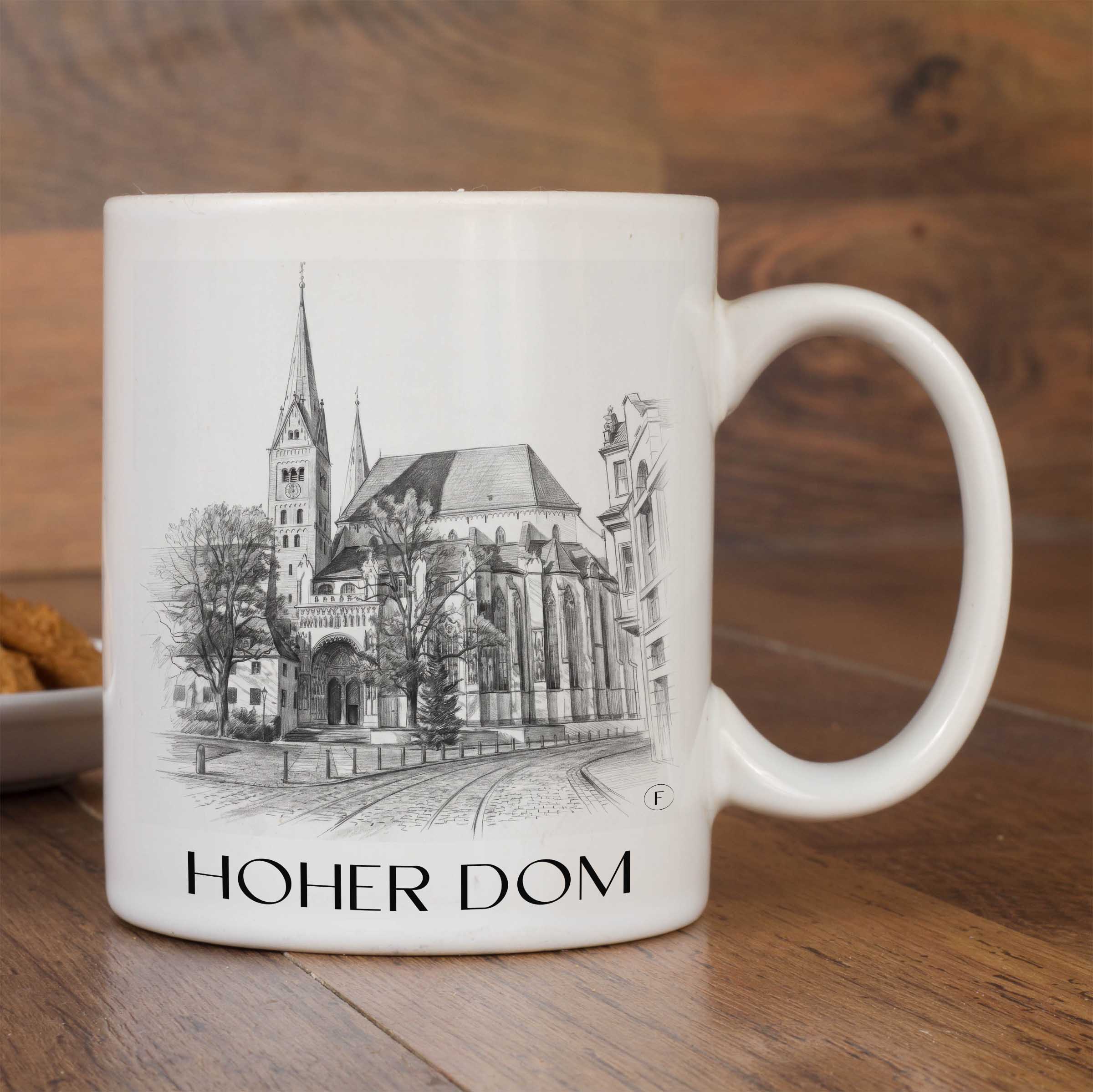 hoher-dom-augsburg-deutschland-kaffeebecher-bleistift-zeichnung-drawing