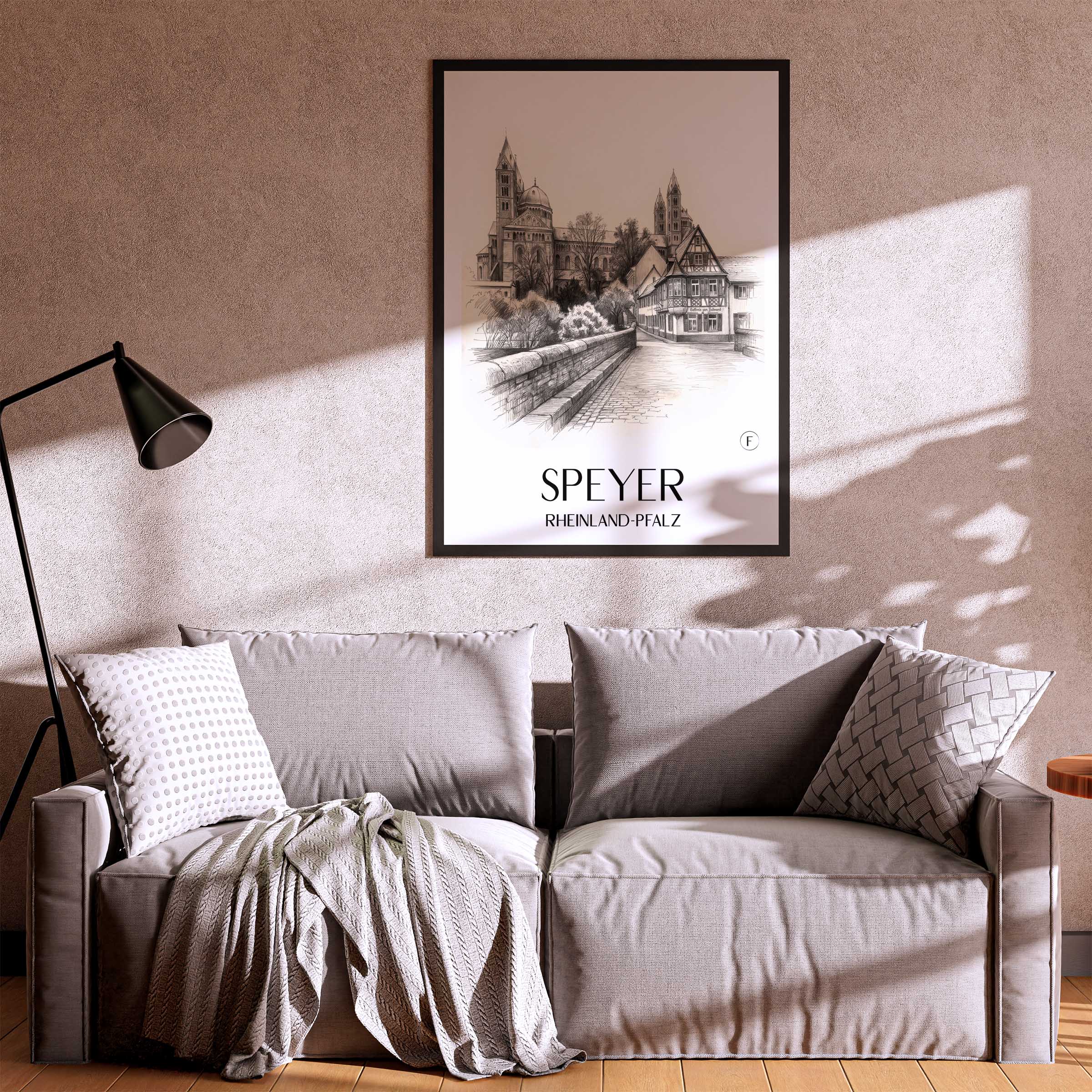 speyer-rheinland-pfalz-deutschland-poster-bleistift-zeichnung-drawing