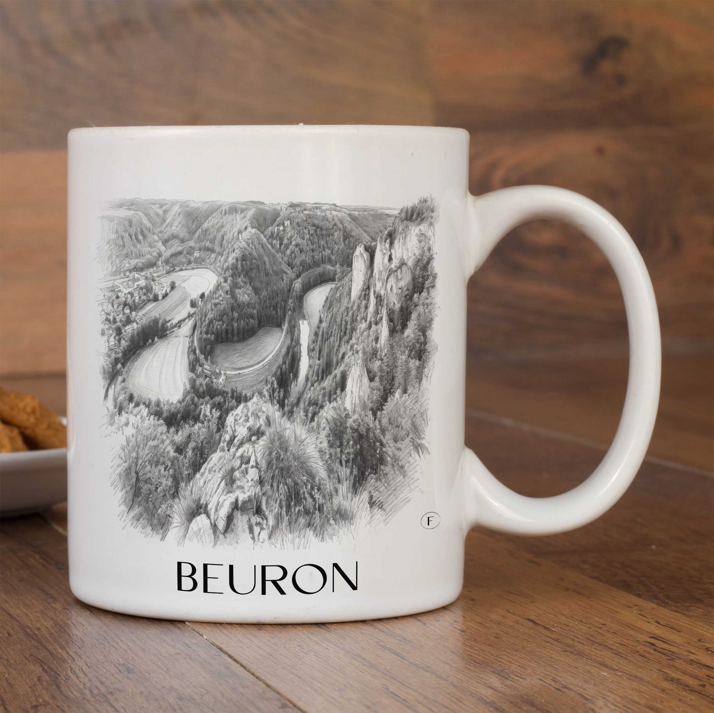 beuron-donautal-deutschland-kaffeebecher-bleistift-zeichnung-drawing