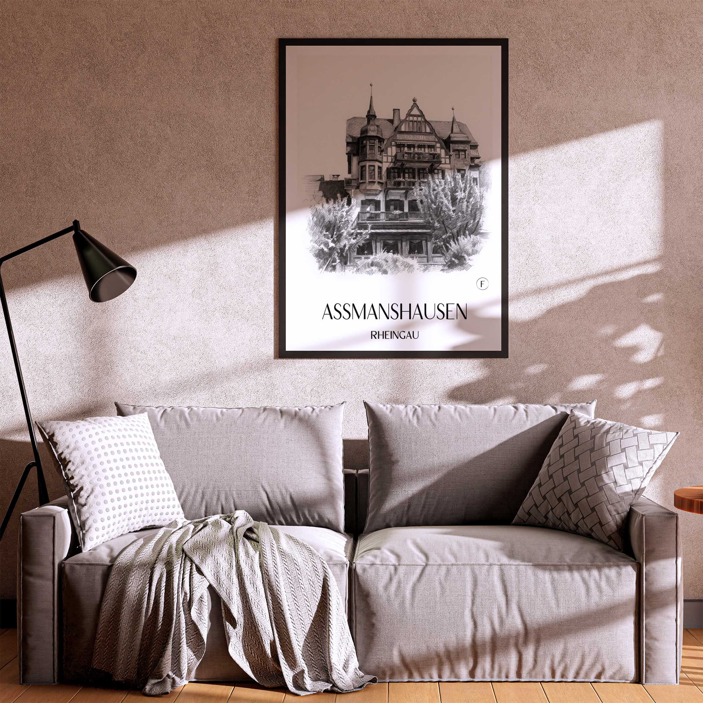 assmanshausen-rheingau-deutschland-poster-bleistift-zeichnung-drawing