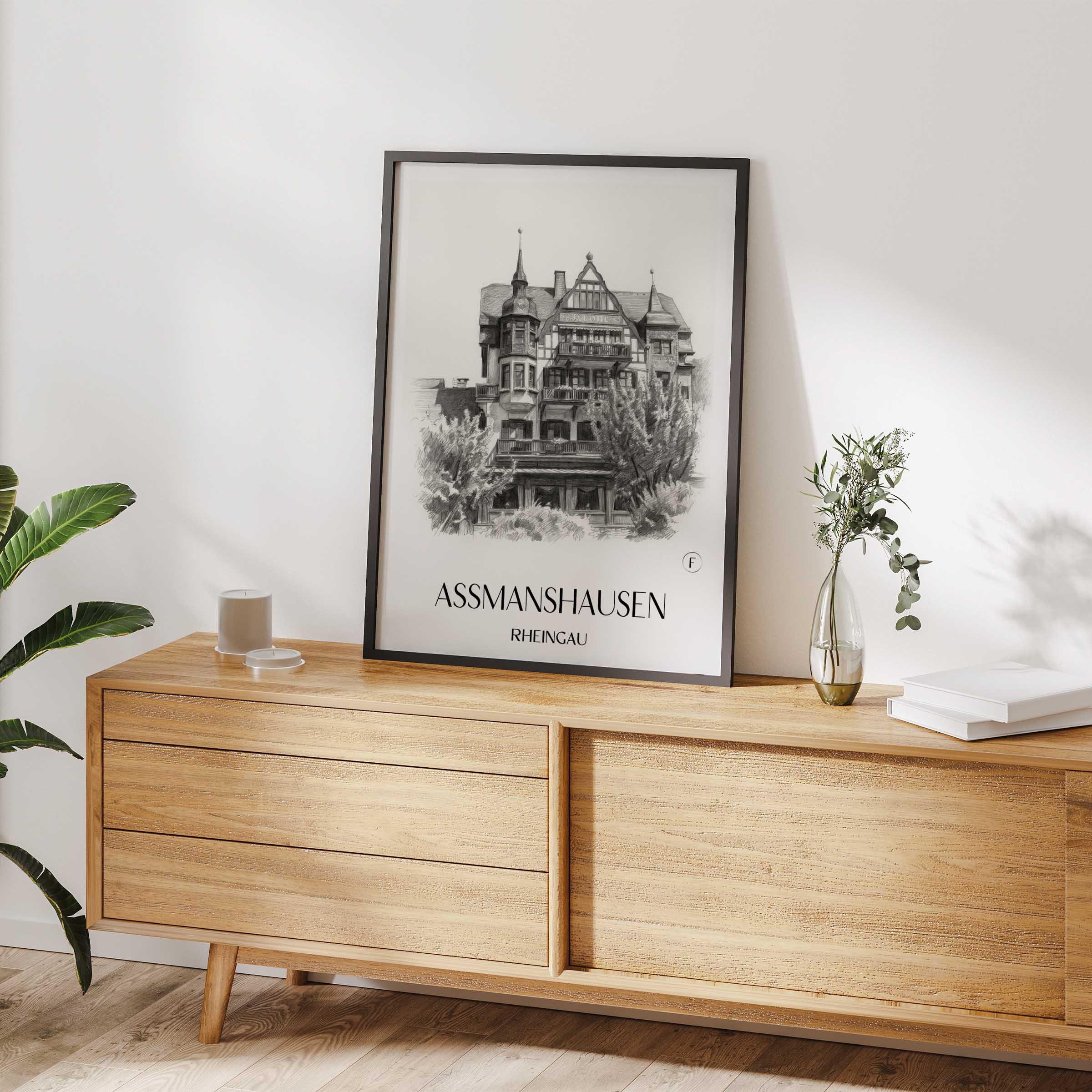 assmanshausen-rheingau-deutschland-poster-bleistift-zeichnung-drawing