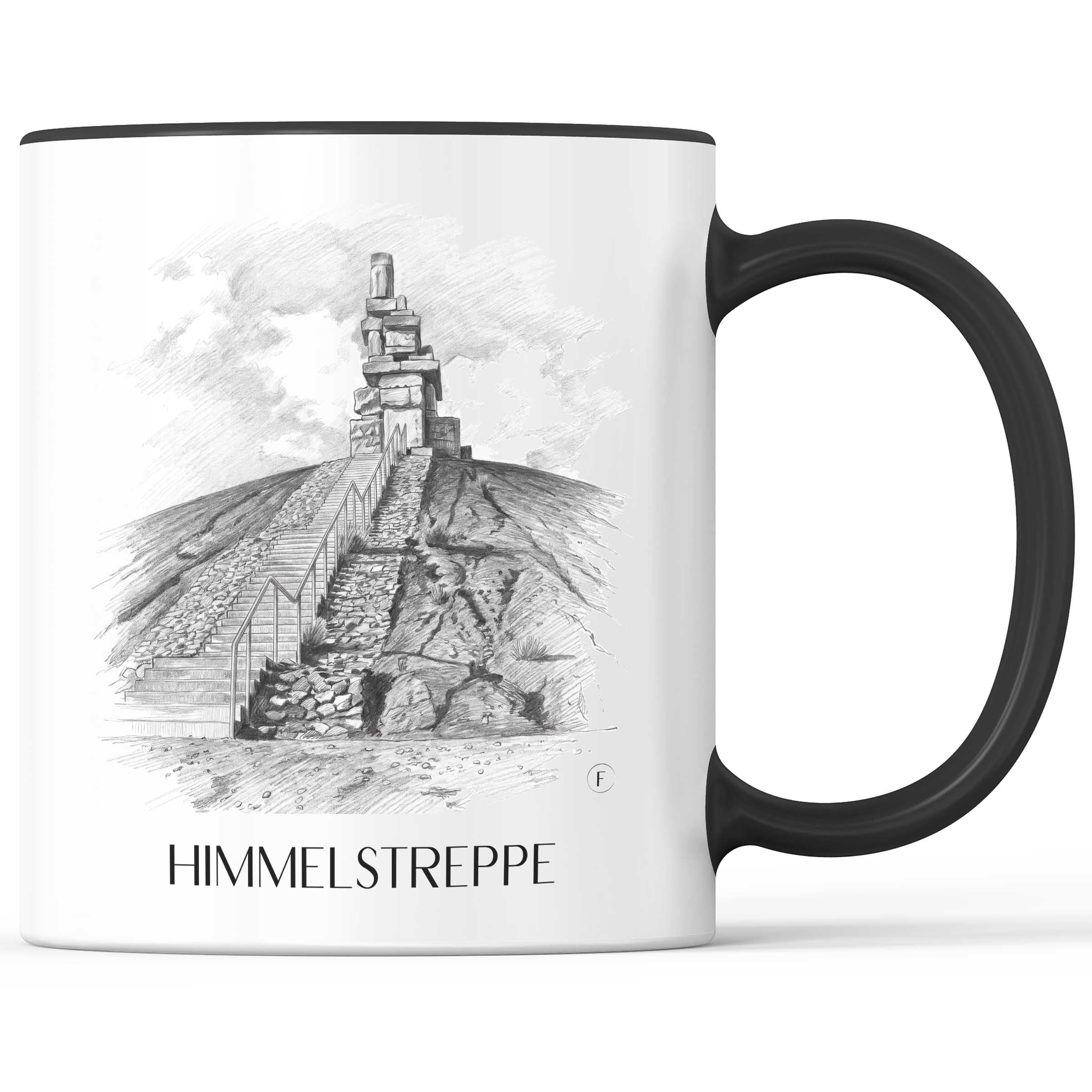 himmelstreppe-gelsenkirchen-deutschland-kaffeebecher-bleistift-zeichnung-drawing