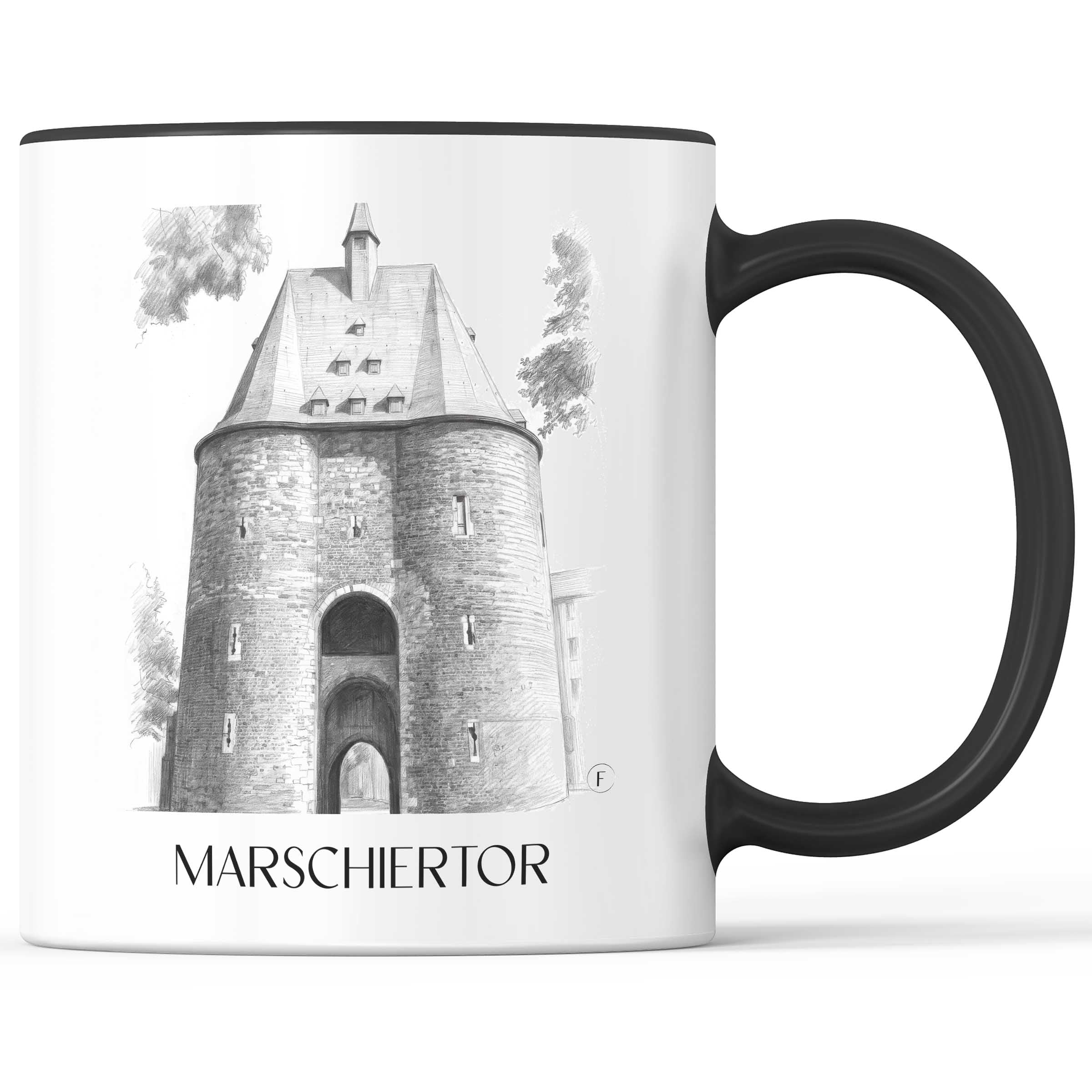 marschiertor-aachen-deutschland-kaffeebecher-bleistift-zeichnung-drawing