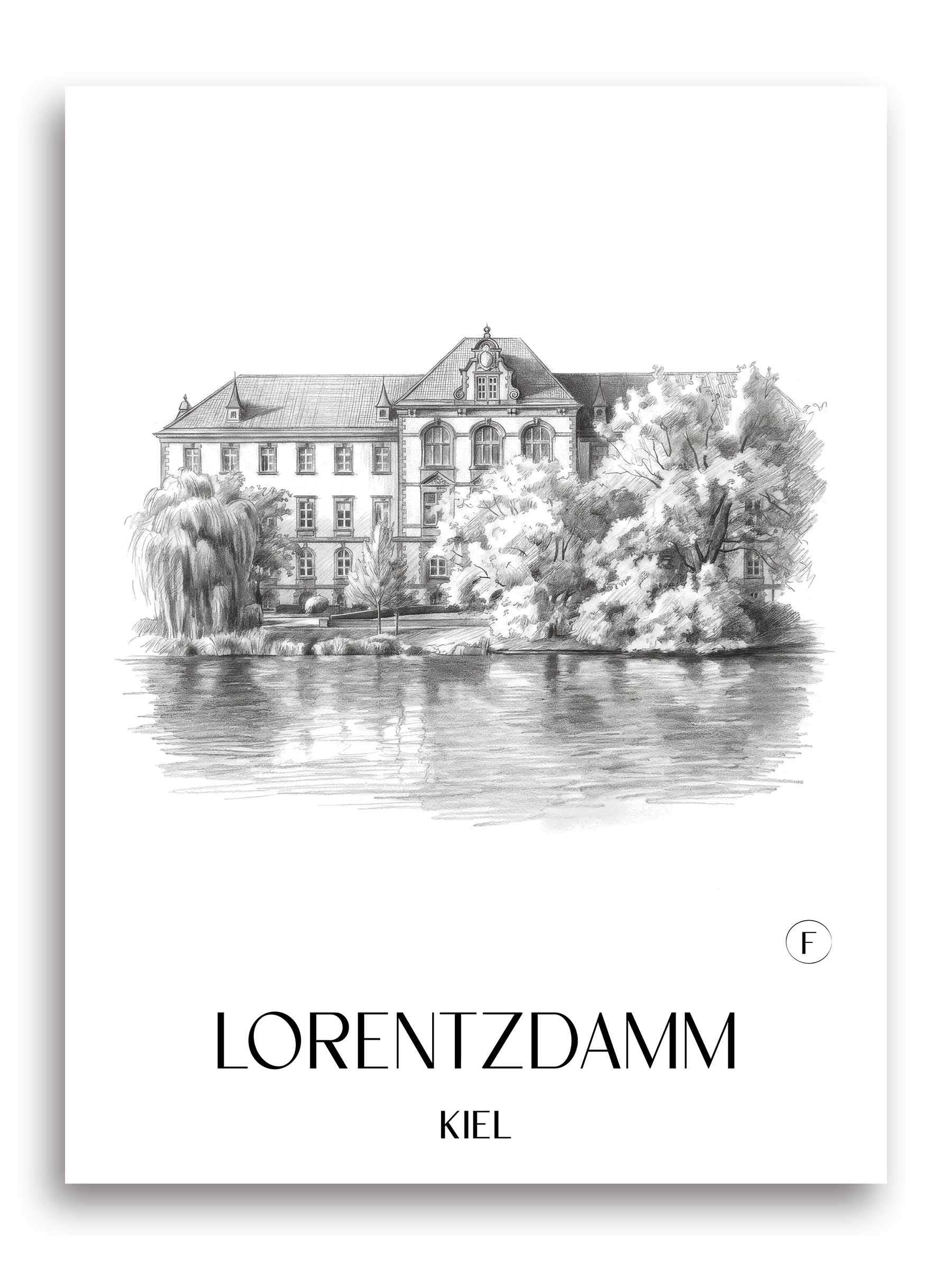 lorentzdamm-kiel-deutschland-poster-bleistift-zeichnung-drawing