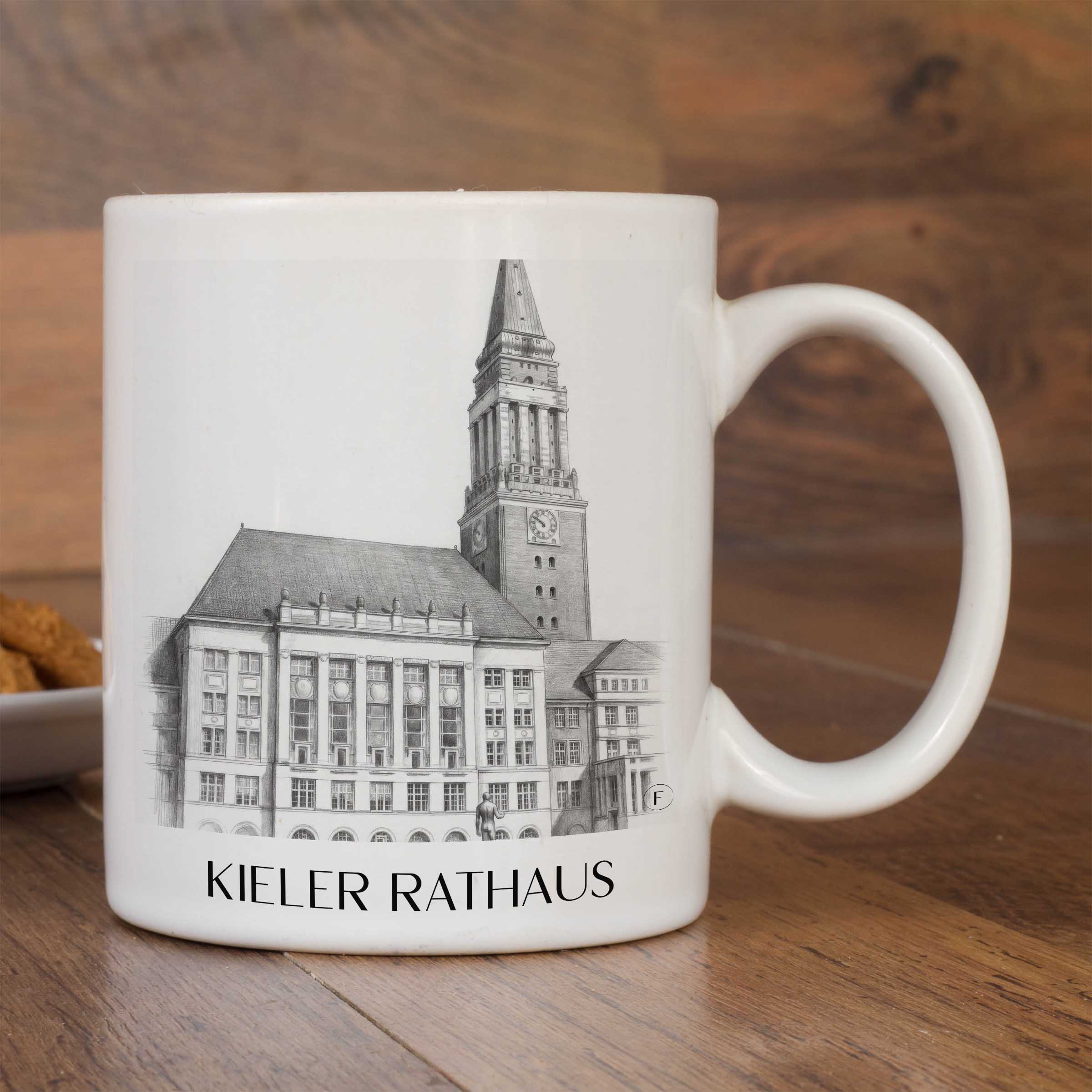 rathaus-kiel-deutschland-kaffeebecher-bleistift-zeichnung-drawing
