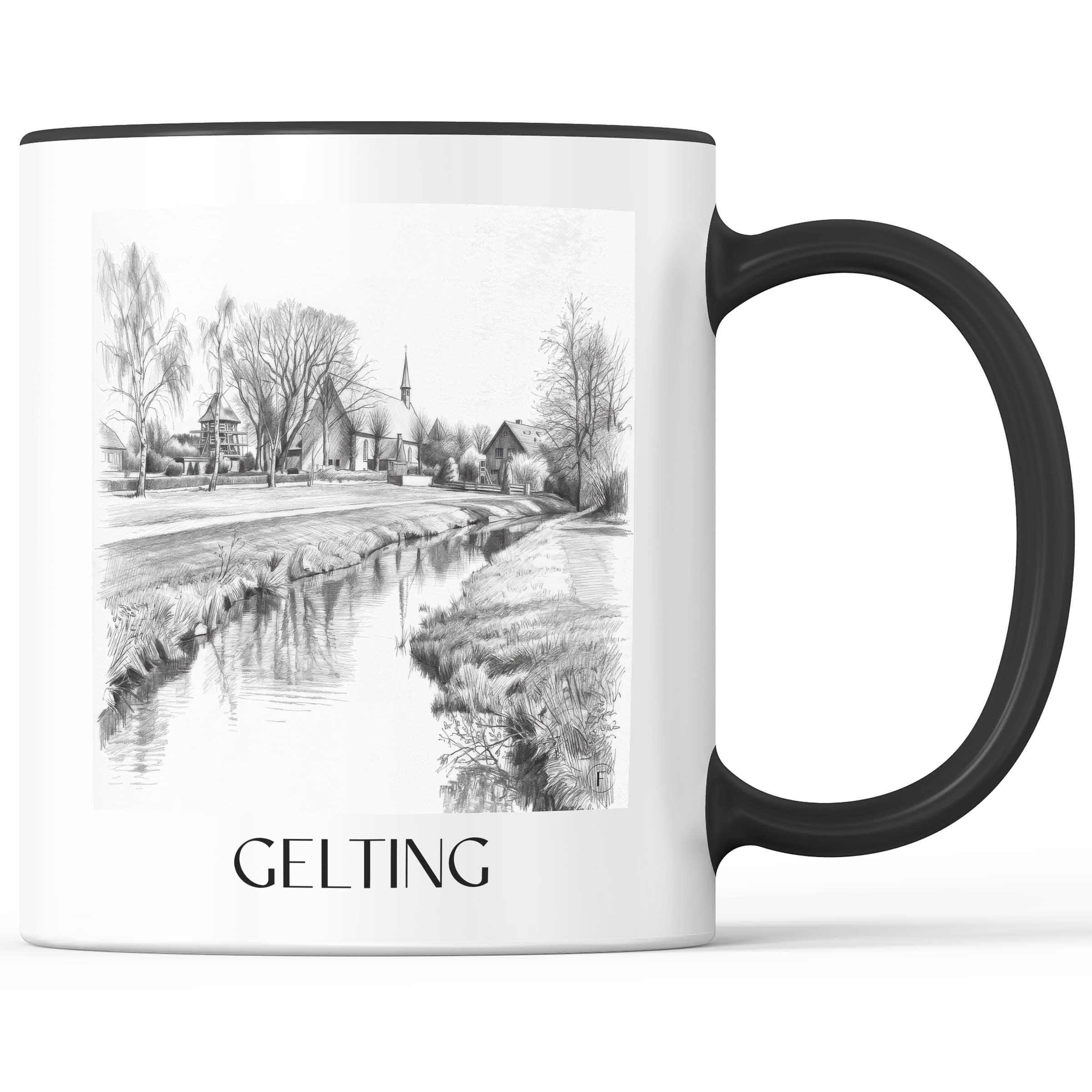 gelting-schleswig-deutschland-kaffeebecher-bleistift-zeichnung-drawing