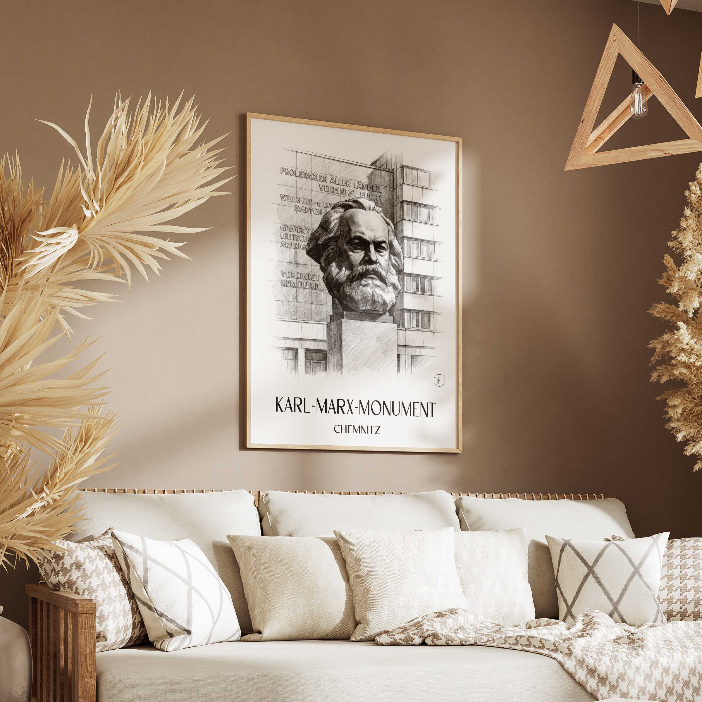 karl-marx-monument-chemnitz-deutschland-poster-bleistift-zeichnung-drawing