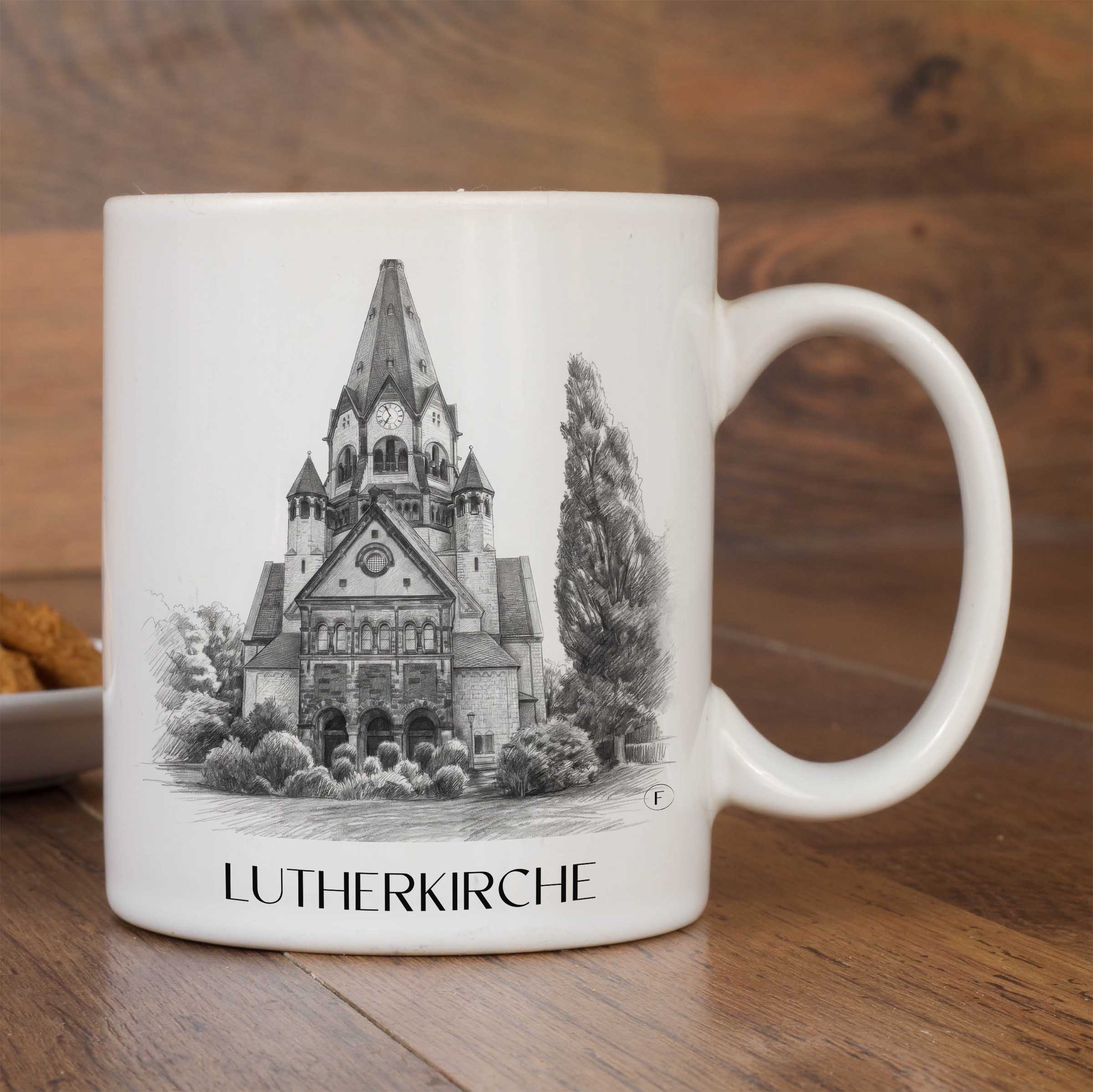 lutherkirche-chemnitz-deutschland-kaffeebecher-bleistift-zeichnung-drawing