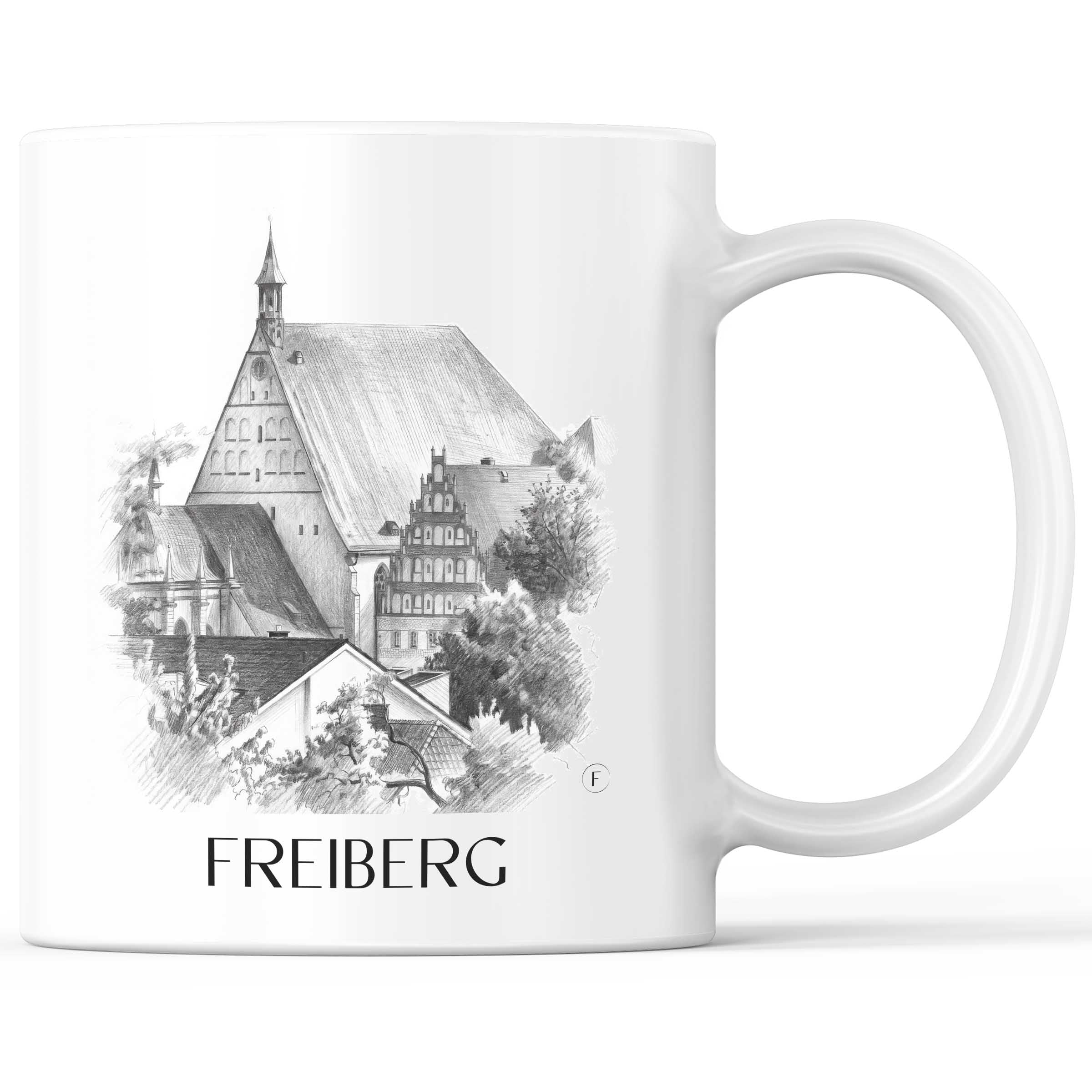 freiberg-erzgebirge-deutschland-kaffeebecher-bleistift-zeichnung-drawing
