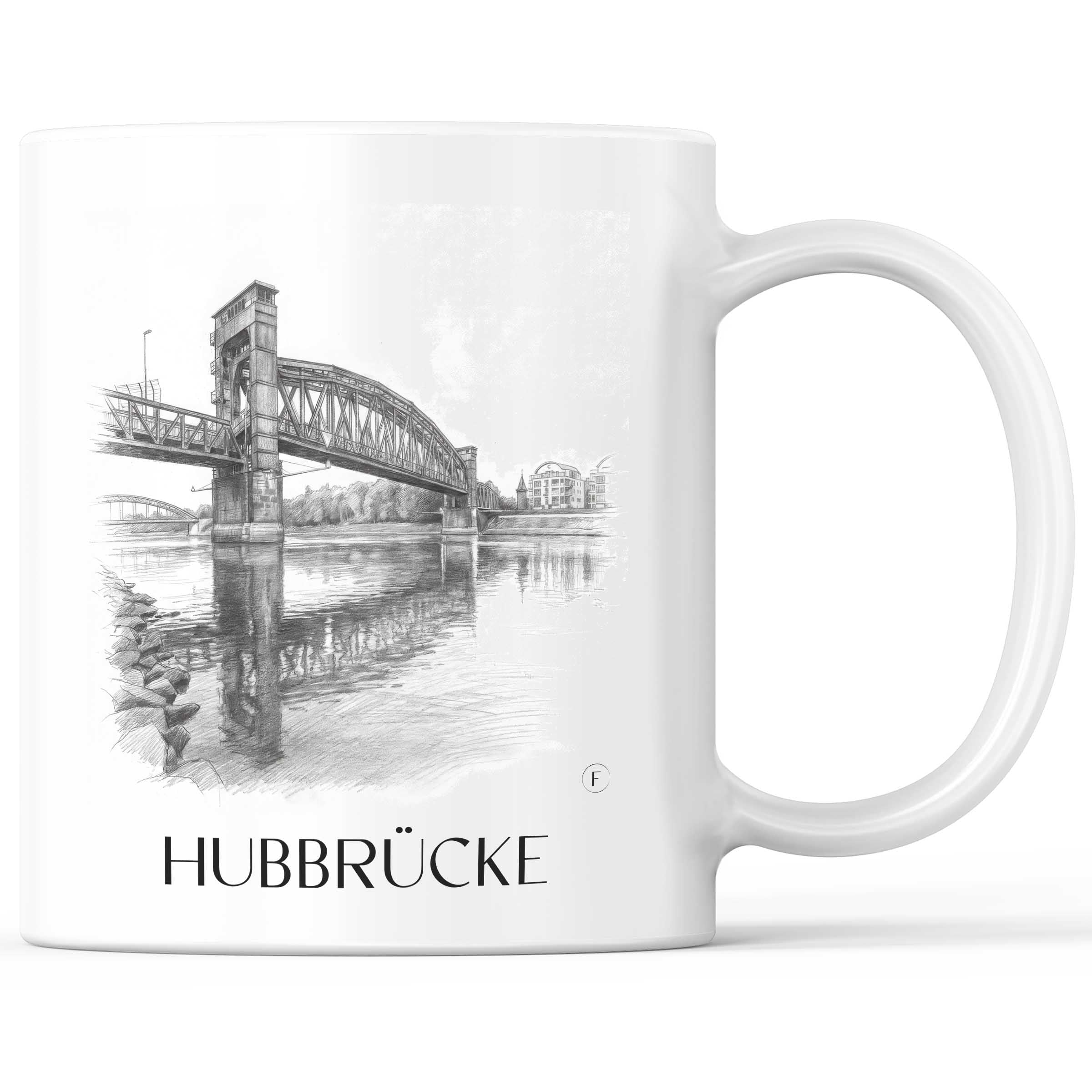 hubbrücke-magdeburg-deutschland-kaffeebecher-bleistift-zeichnung-drawing