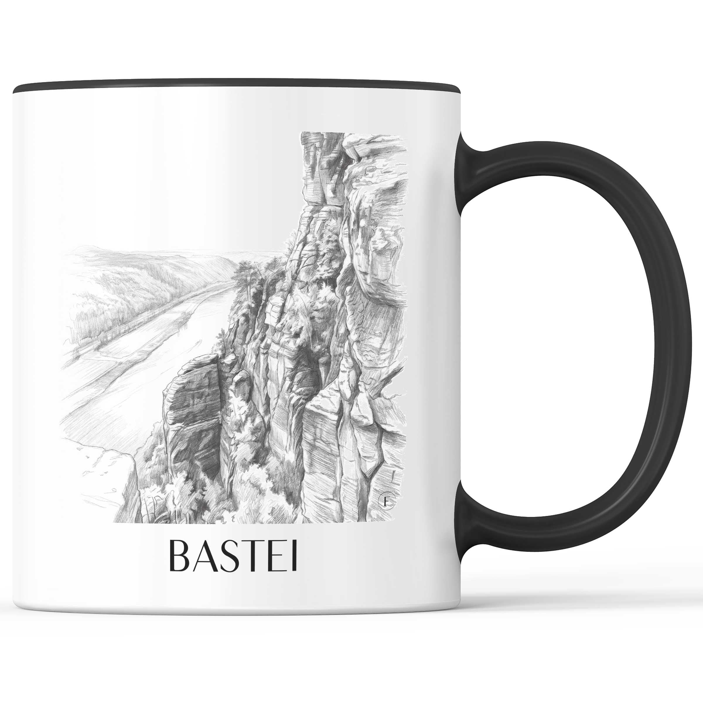 bastei-sächsische-schweiz-deutschland-kaffeebecher-bleistift-zeichnung-drawing