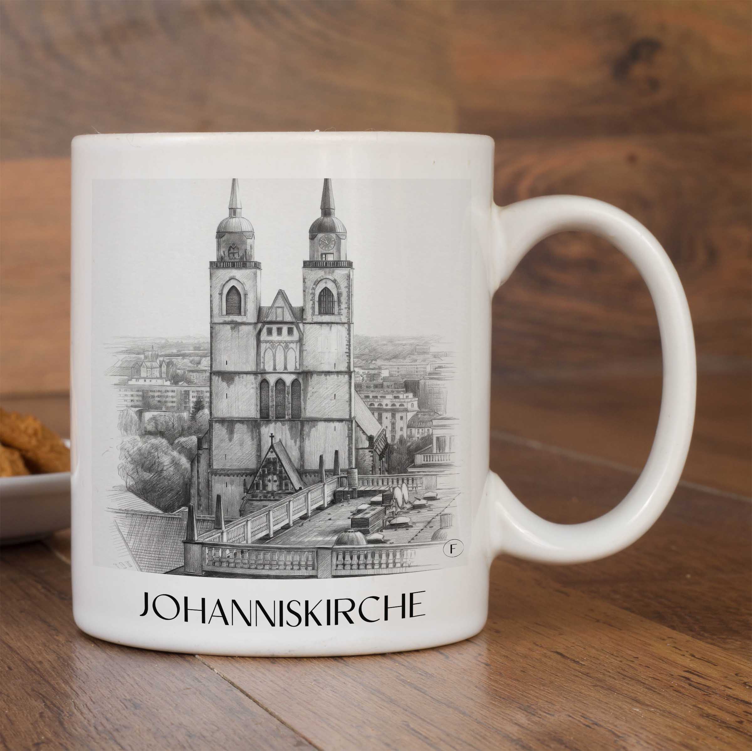 johanniskirche-magdeburg-deutschland-kaffeebecher-bleistift-zeichnung-drawing