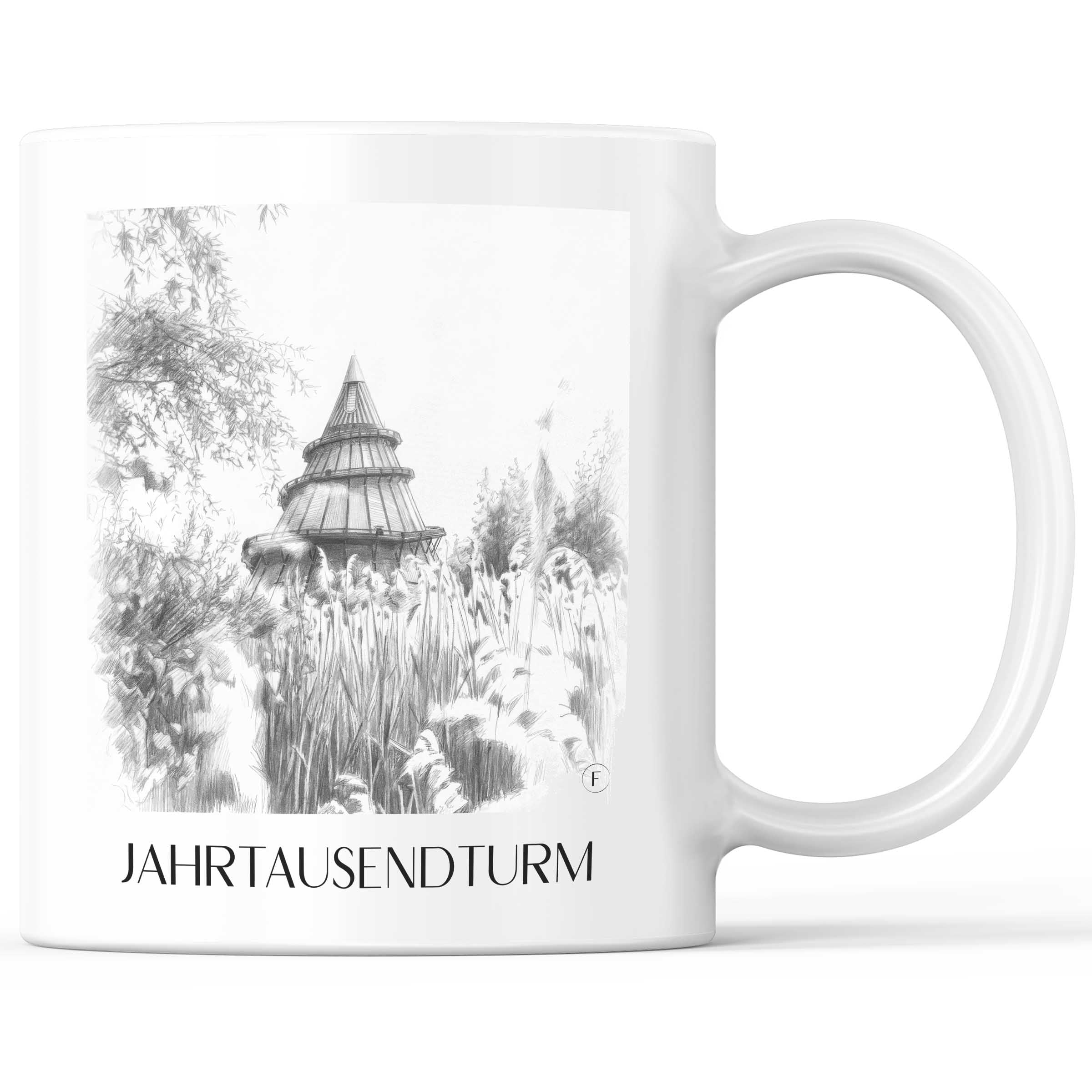jahrtausendturm-magdeburg-deutschland-kaffeebecher-bleistift-zeichnung-drawing