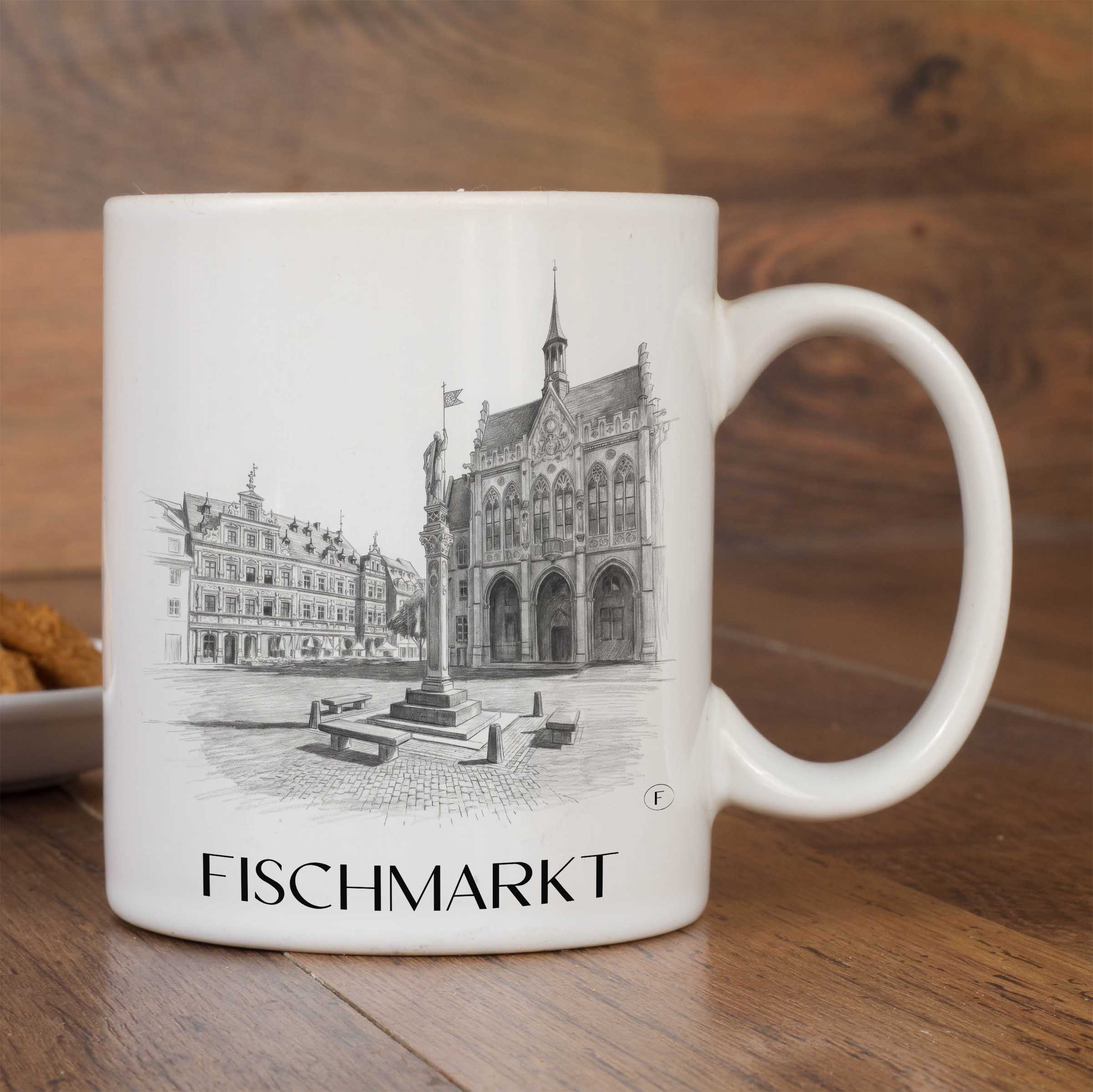 fischmarkt-erfurt-deutschland-kaffeebecher-bleistift-zeichnung-drawing