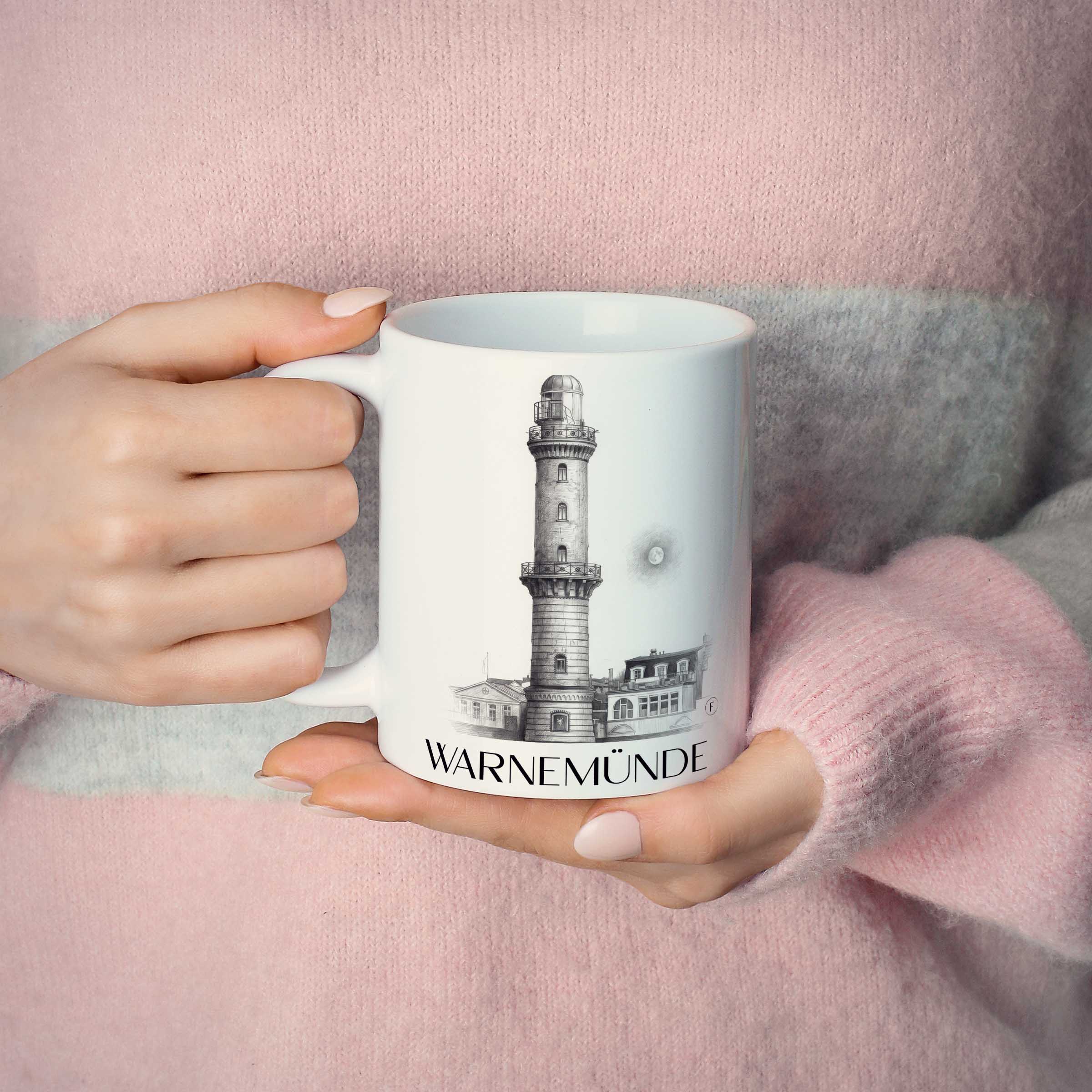 warnemünde-rostock-deutschland-kaffeebecher-bleistift-zeichnung-drawing