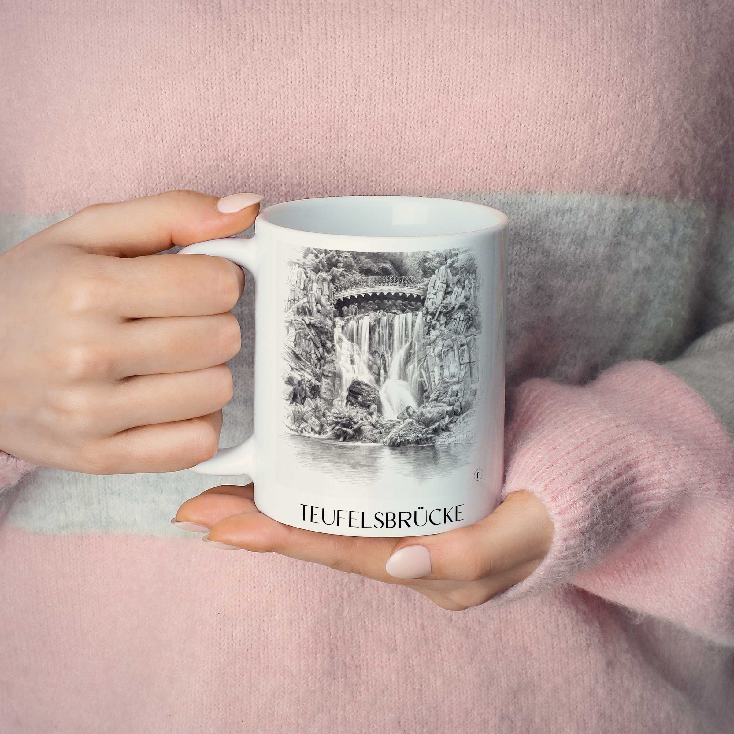 teufelsbrücke-kassel-deutschland-kaffeebecher-bleistift-zeichnung-drawing