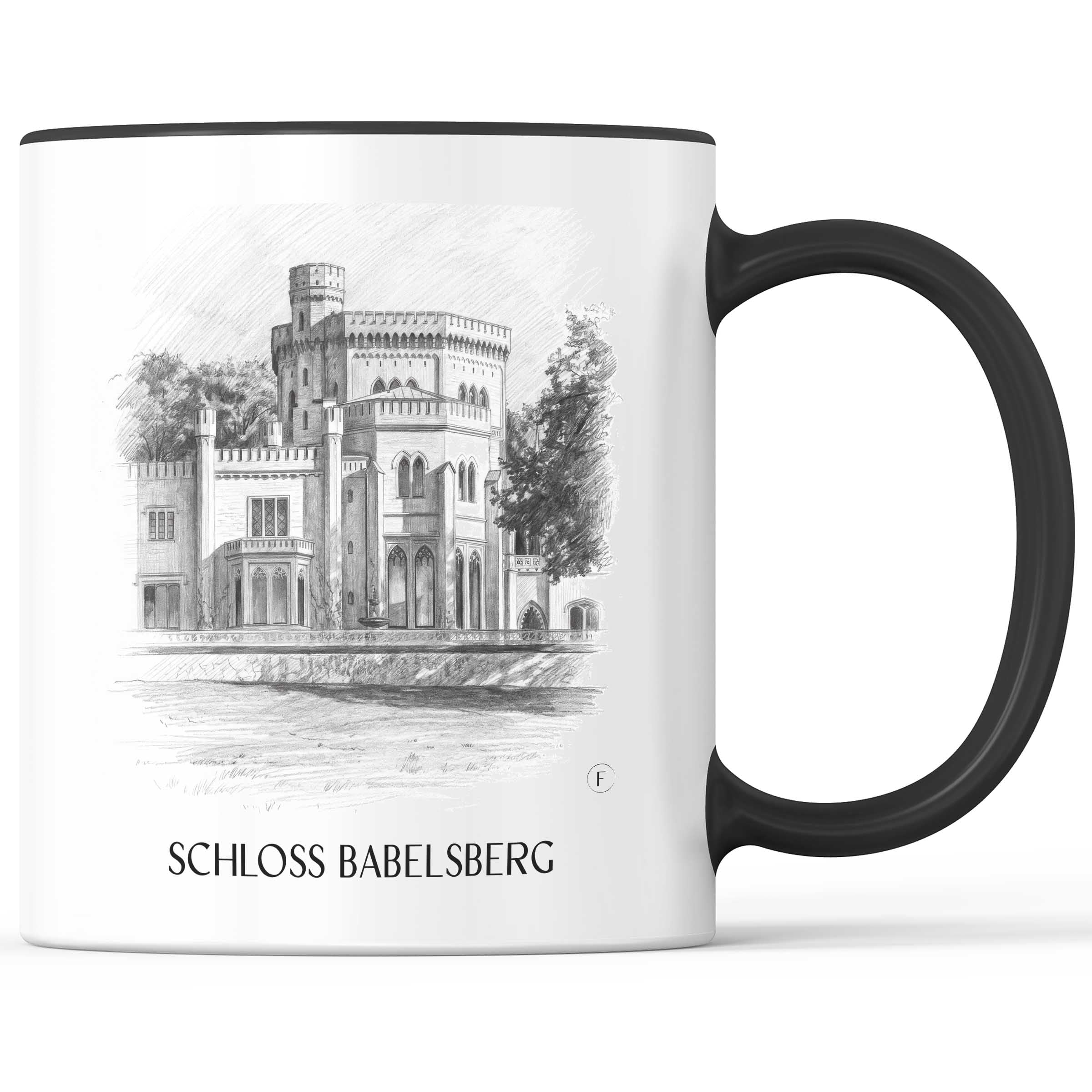 schloss-babelsberg-potsdam-deutschland-kaffeebecher-bleistift-zeichnung-drawing