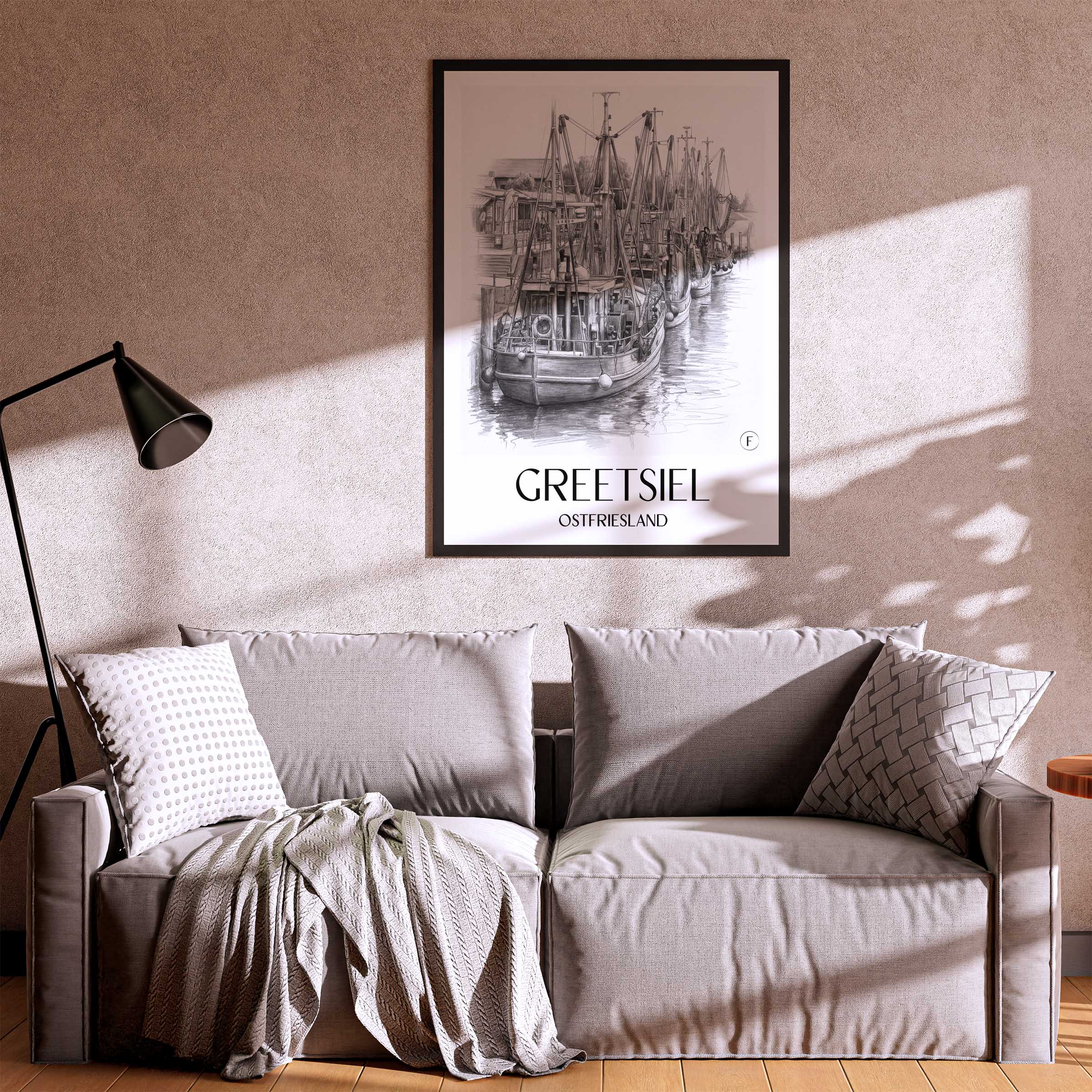 greetsiel-ostfriesland-deutschland-poster-bleistift-zeichnung-drawing