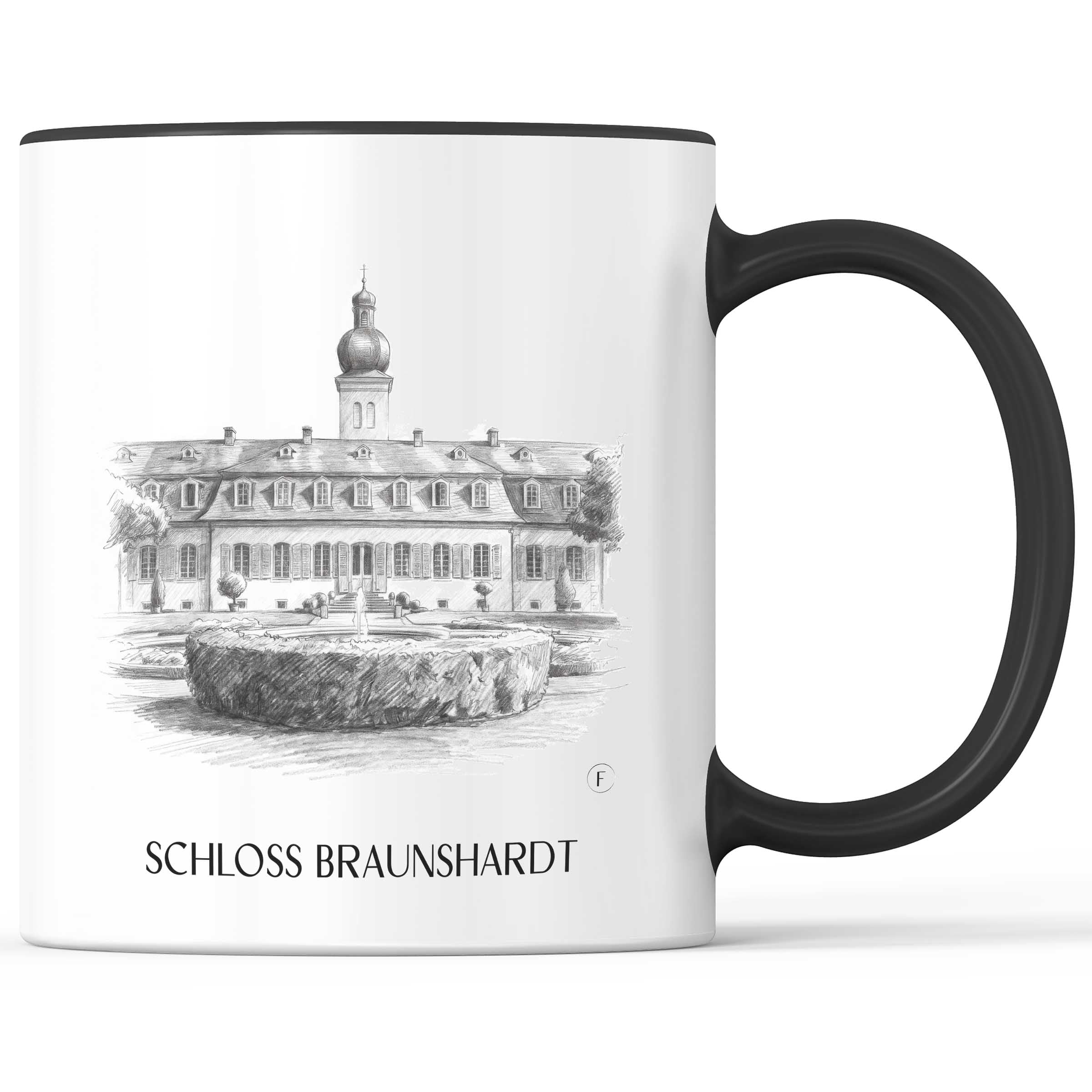 schloss-braunshardt-darmstadt-deutschland-kaffeebecher-bleistift-zeichnung-drawing