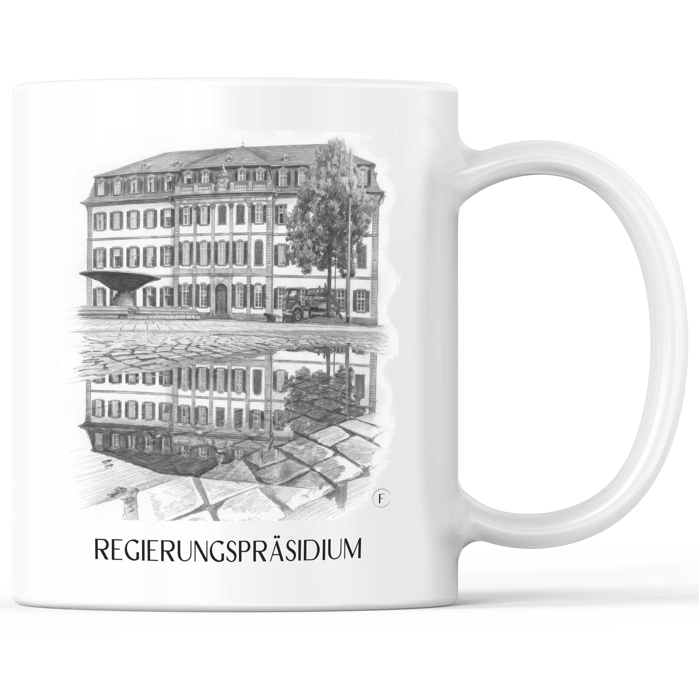 regierungspräsidium-darmstadt-deutschland-kaffeebecher-bleistift-zeichnung-drawing