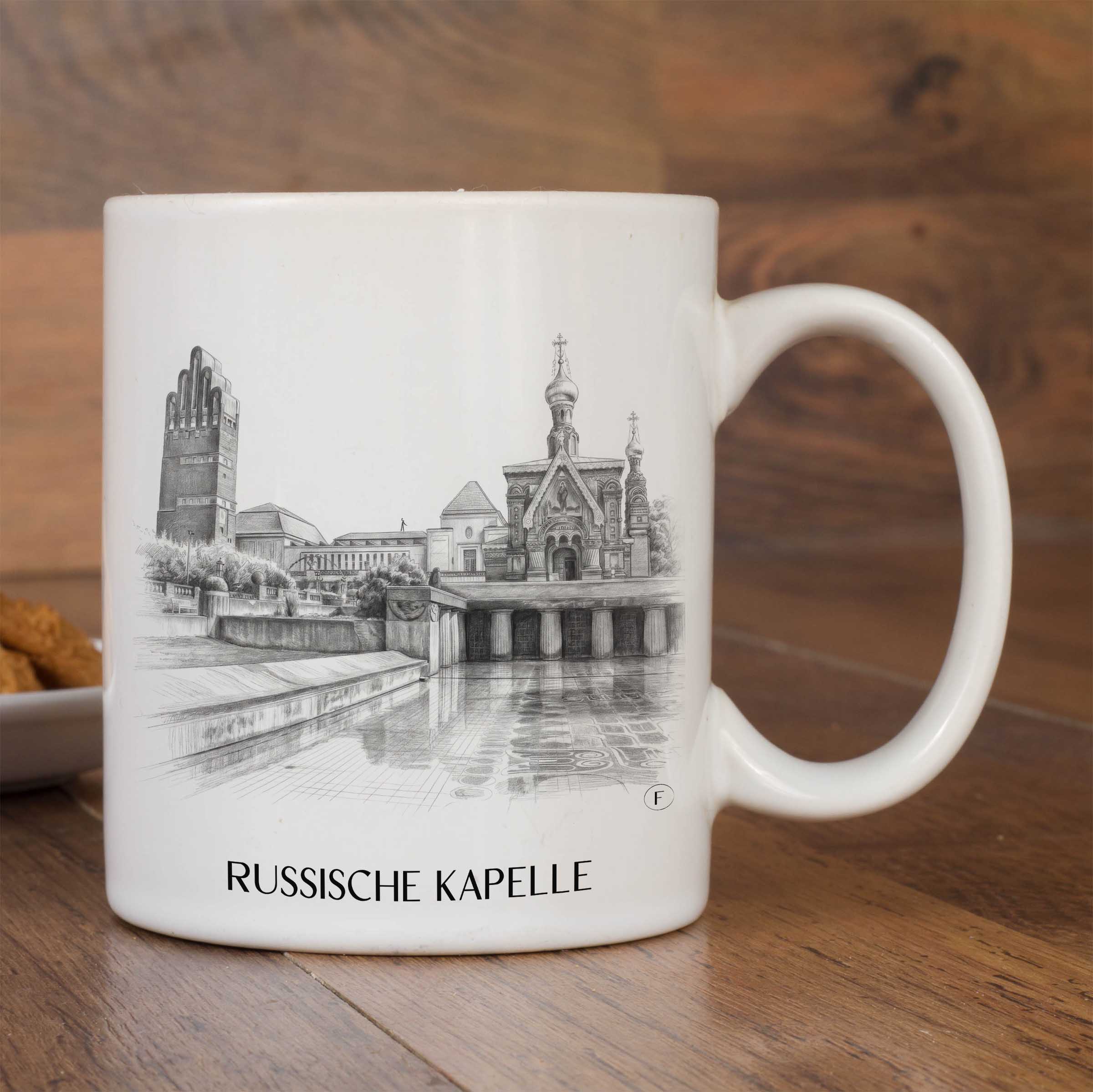 russische-kapelle-darmstadt-deutschland-kaffeebecher-bleistift-zeichnung-drawing