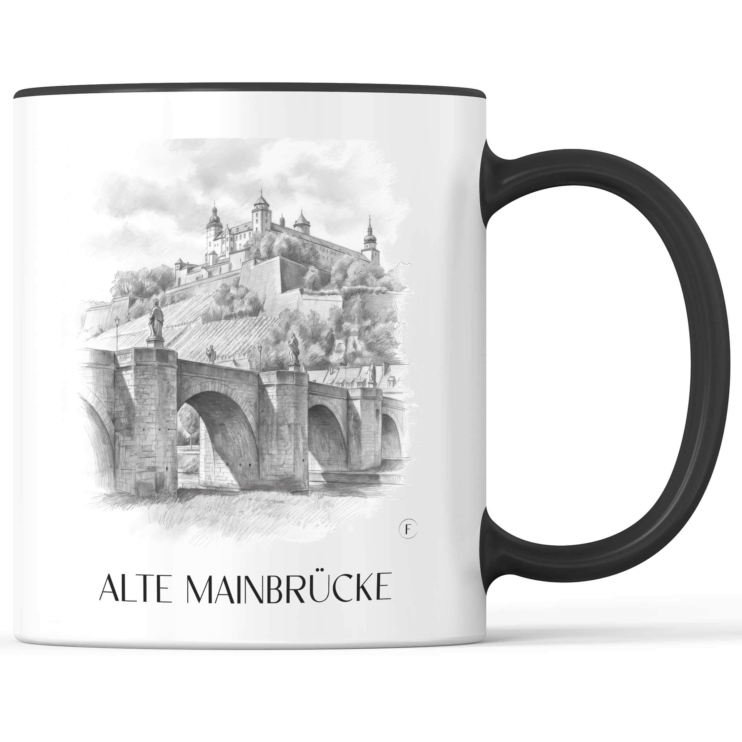 alte-mainbrücke-würzburg-deutschland-kaffeebecher-bleistift-zeichnung-drawing