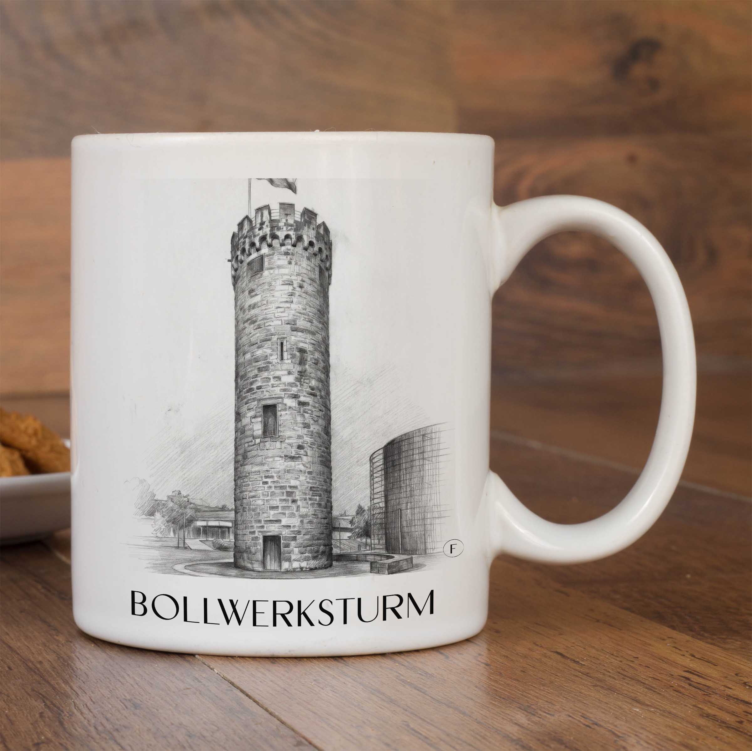 bollwerksturm-heilbronn-deutschland-kaffeebecher-bleistift-zeichnung-drawing