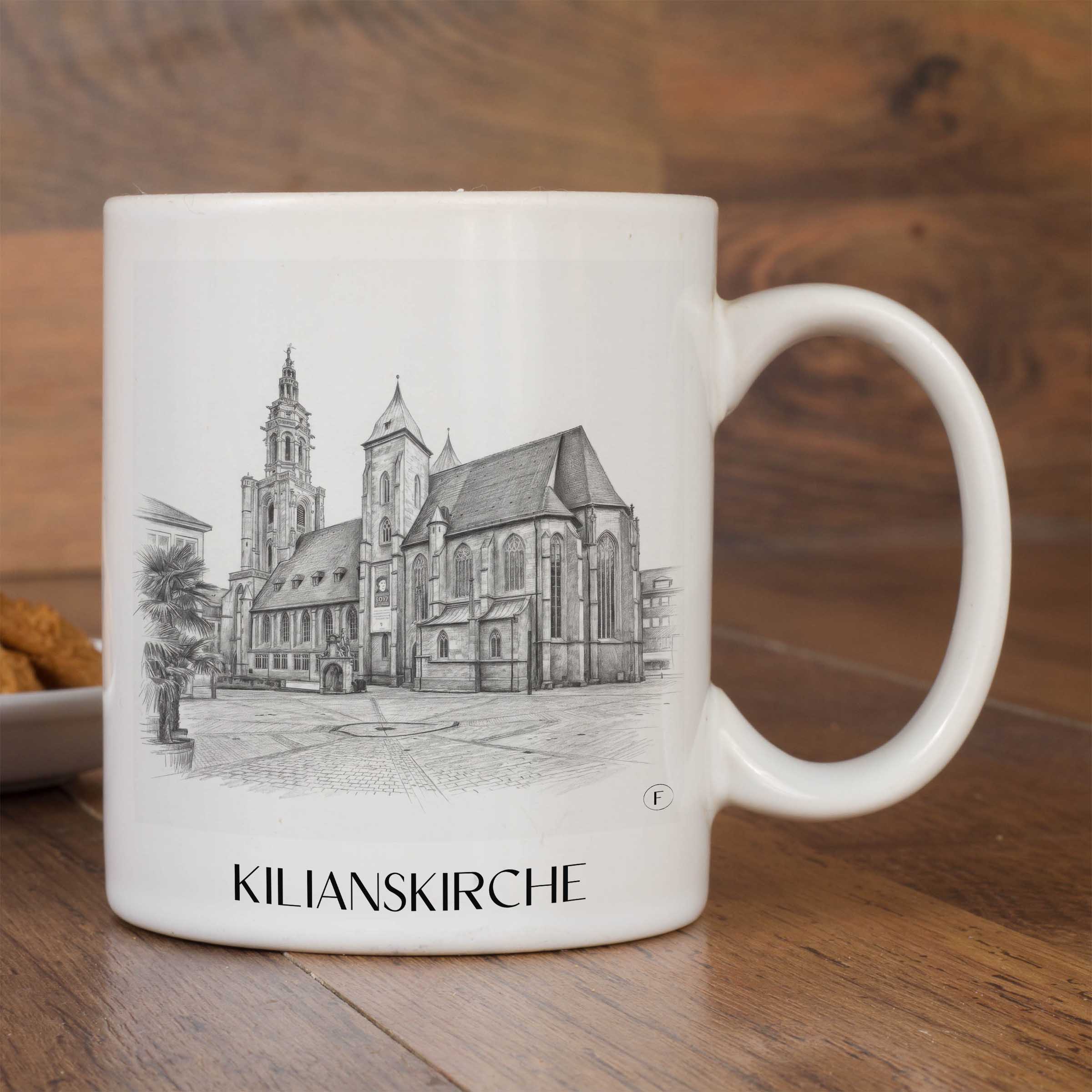 kilianskirche-heilbronn-deutschland-kaffeebecher-bleistift-zeichnung-drawing