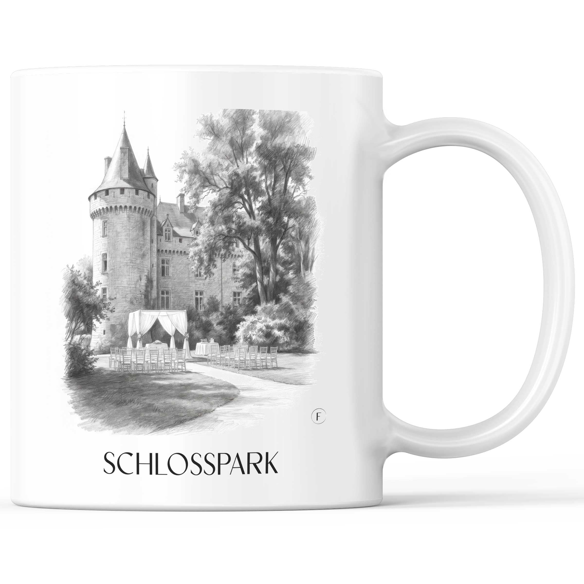 schlosspark-wolfsburg-deutschland-kaffeebecher-bleistift-zeichnung-drawing