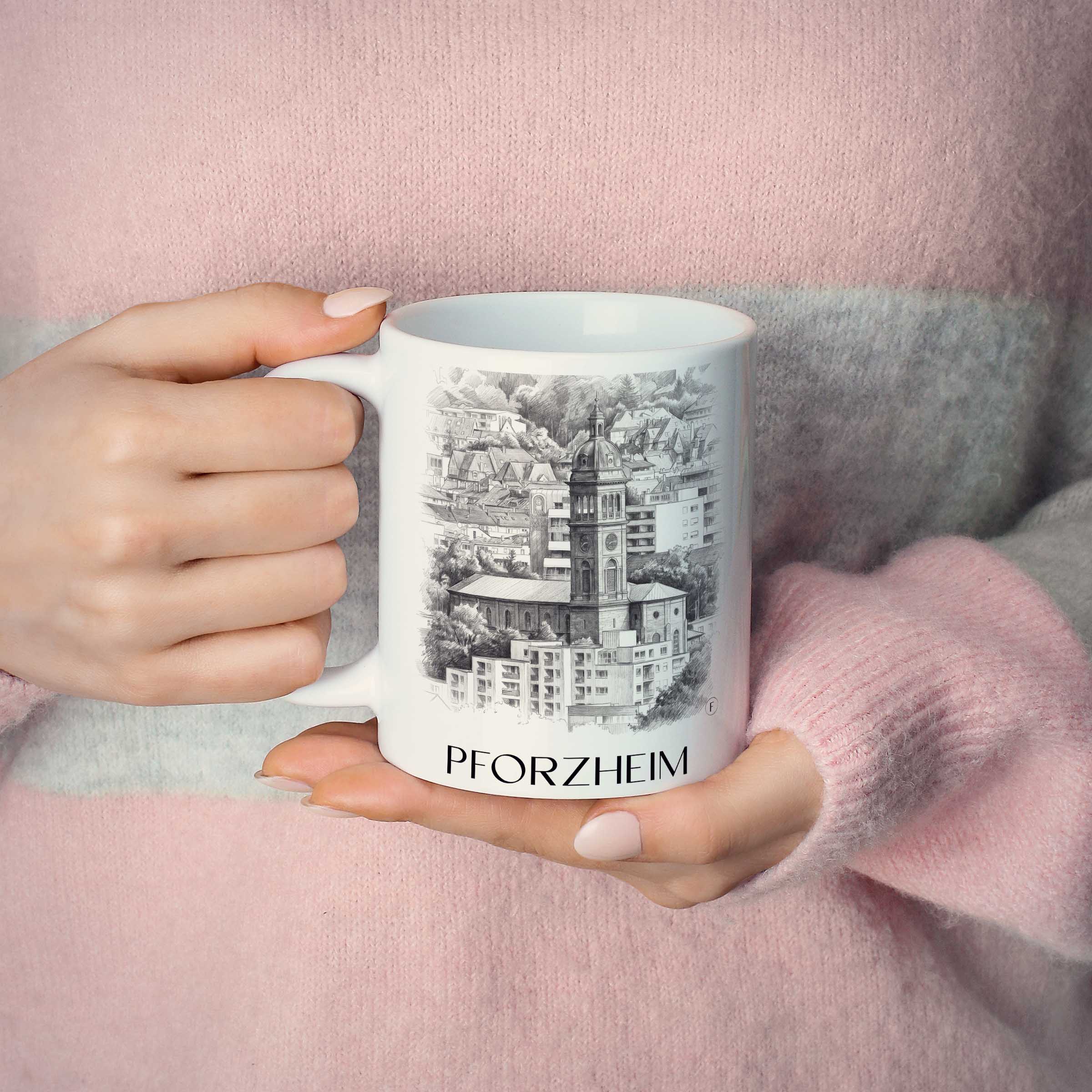 pforzheim-baden-württemberg-deutschland-kaffeebecher-bleistift-zeichnung-drawing