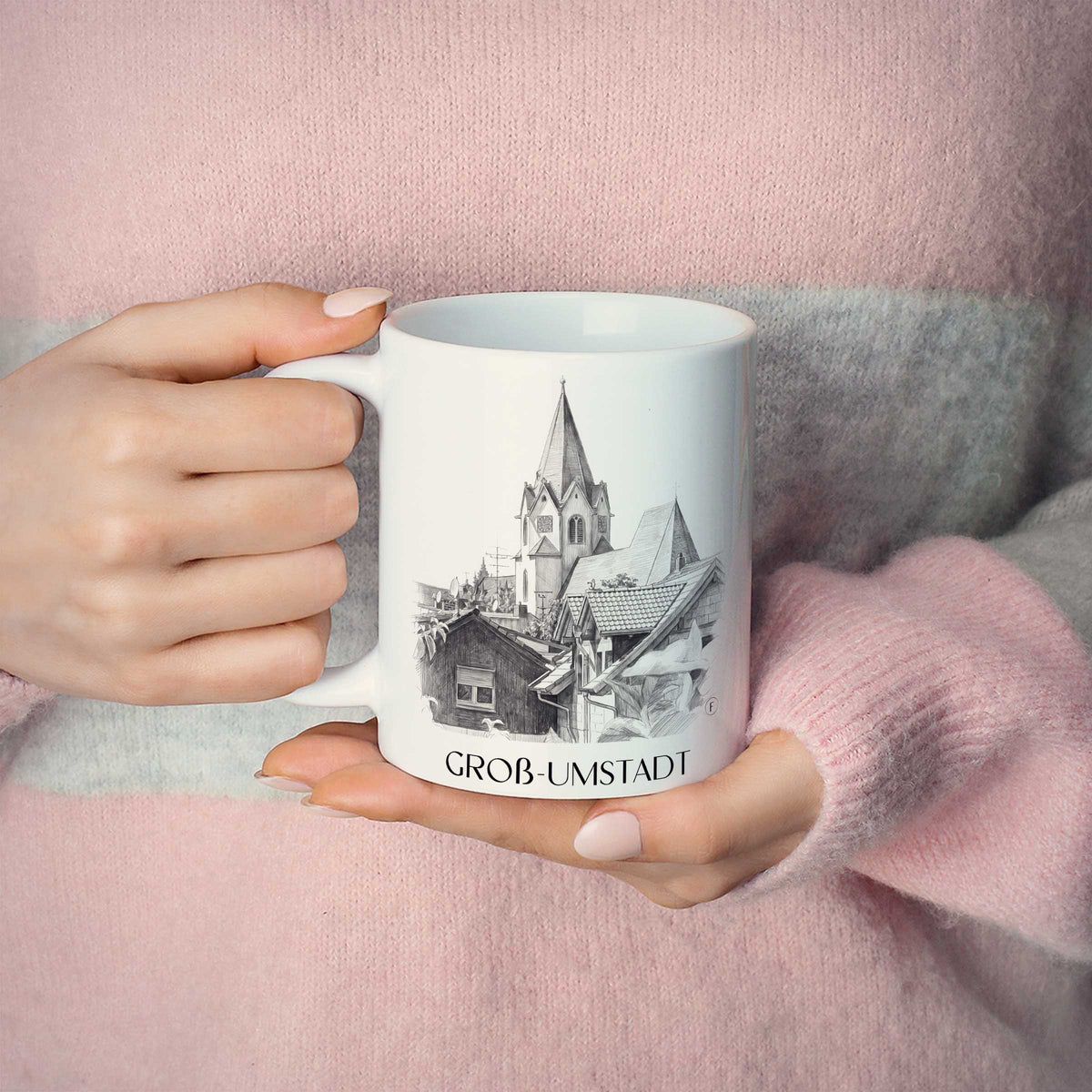 groß-umstadt-odenwald-deutschland-kaffeebecher-bleistift-zeichnung-drawing