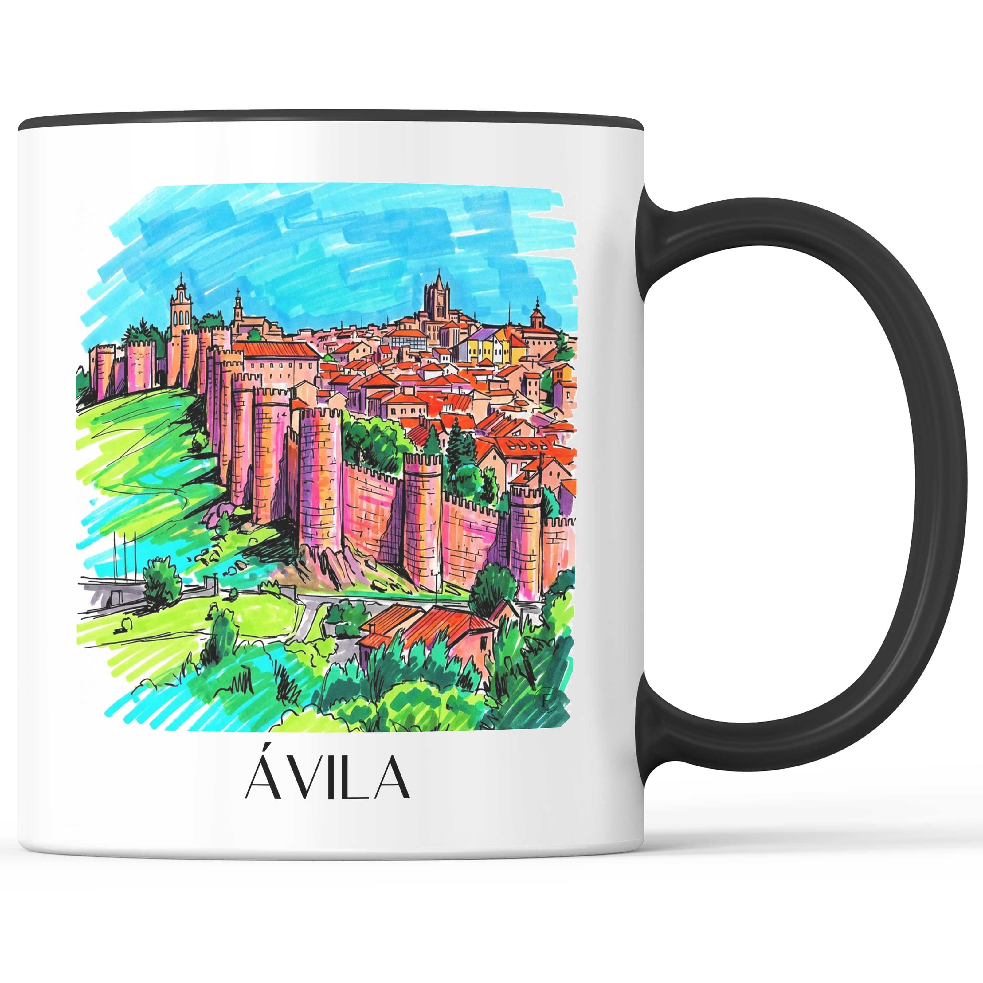 ávila-spanien-spanien-kaffeebecher-graffiti