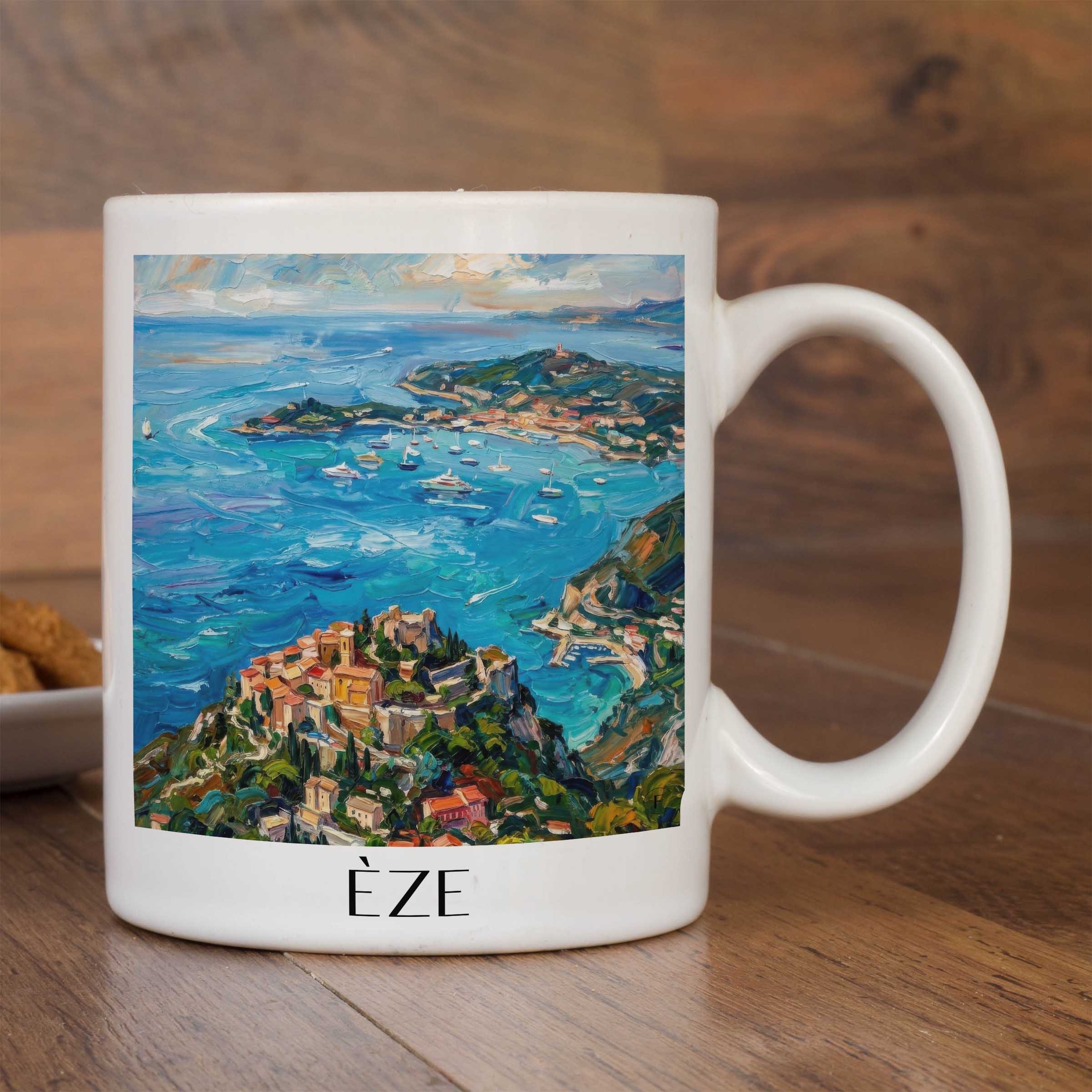 èze--côte-d´azur-frankreich-kaffeebecher-oil-painting-oelgemaelde