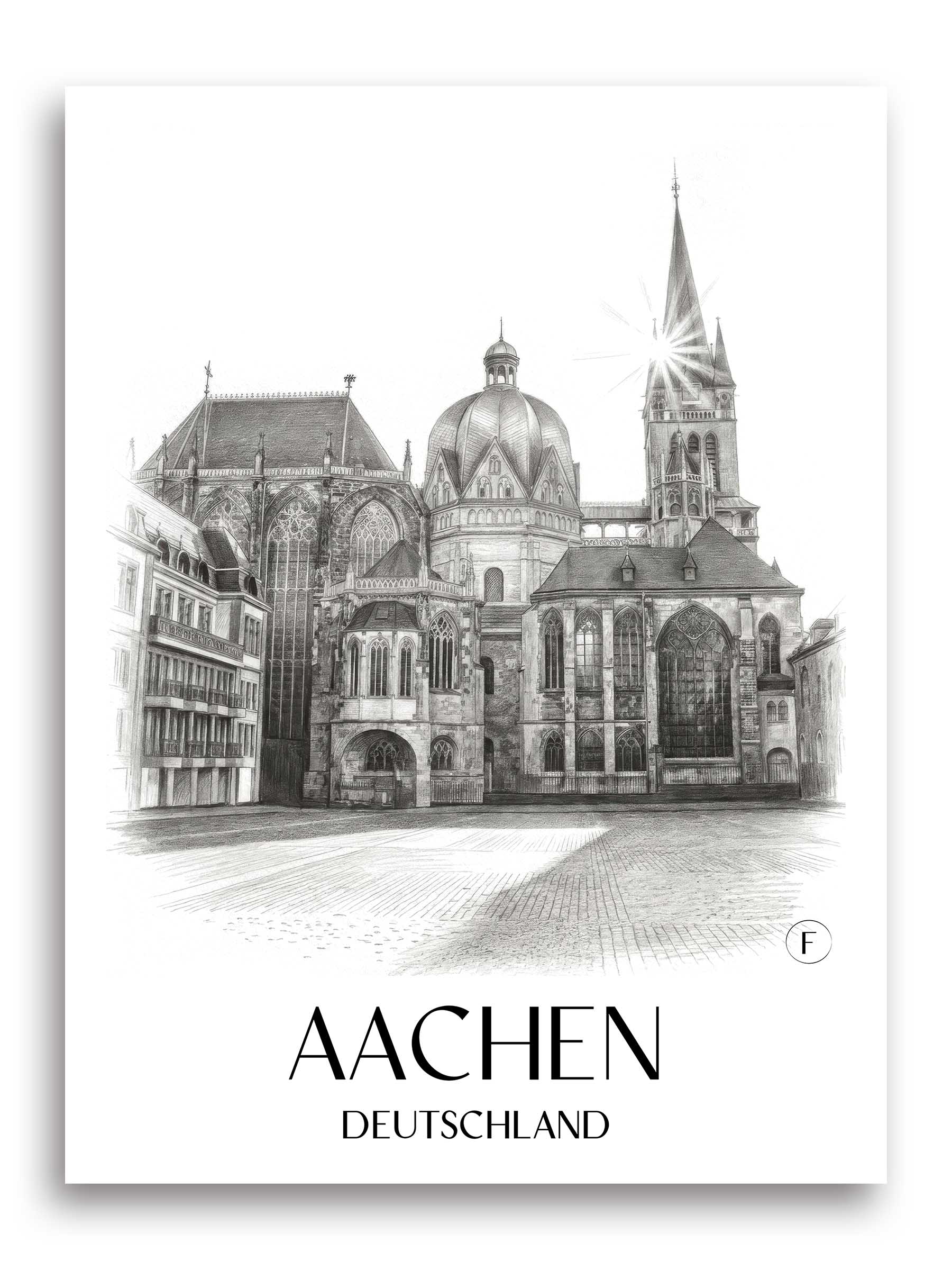 aachen-deutschland-poster-bleistift-zeichnung-drawing