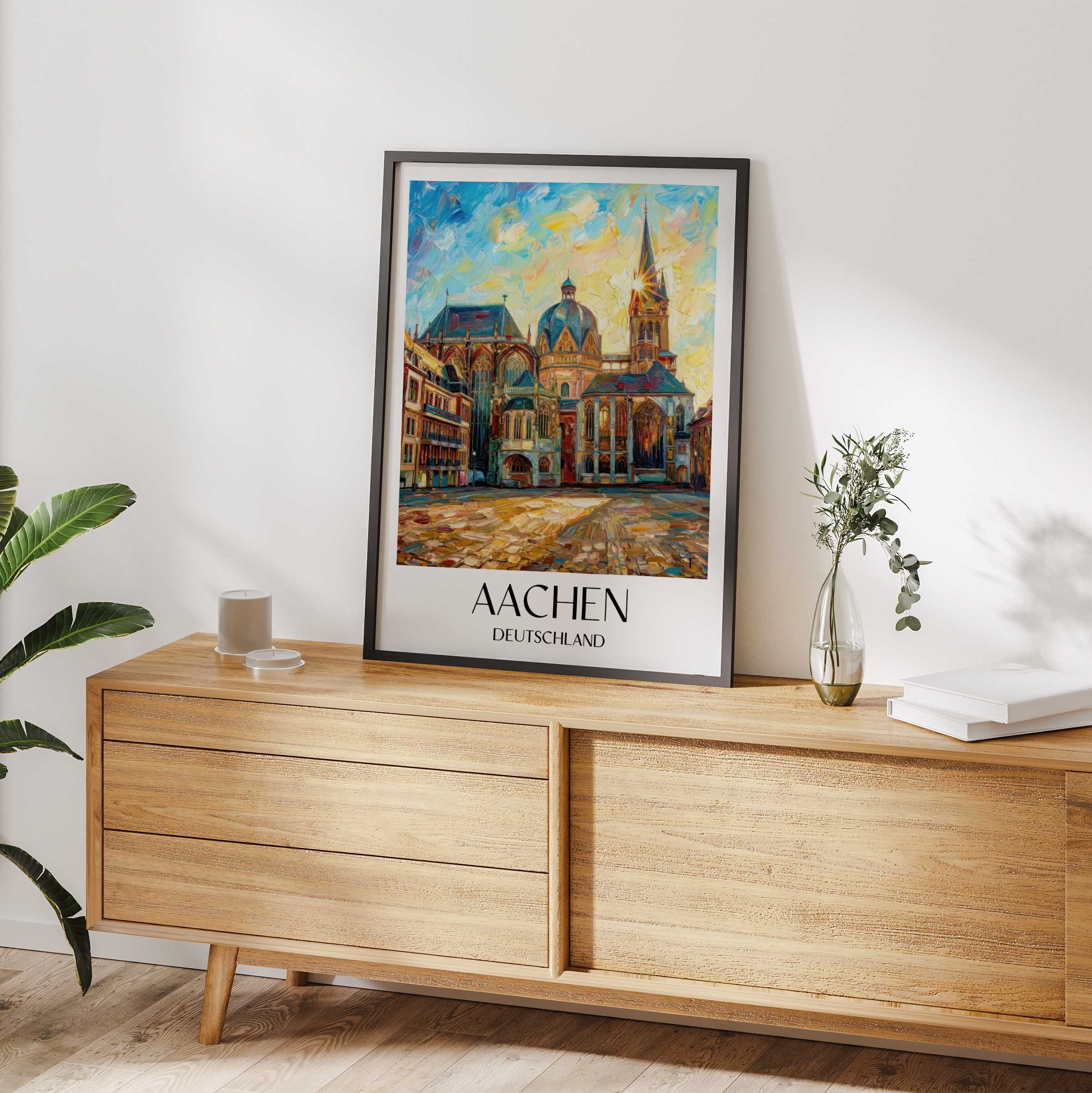 aachen-deutschland-poster-oil-painting-oelgemaelde