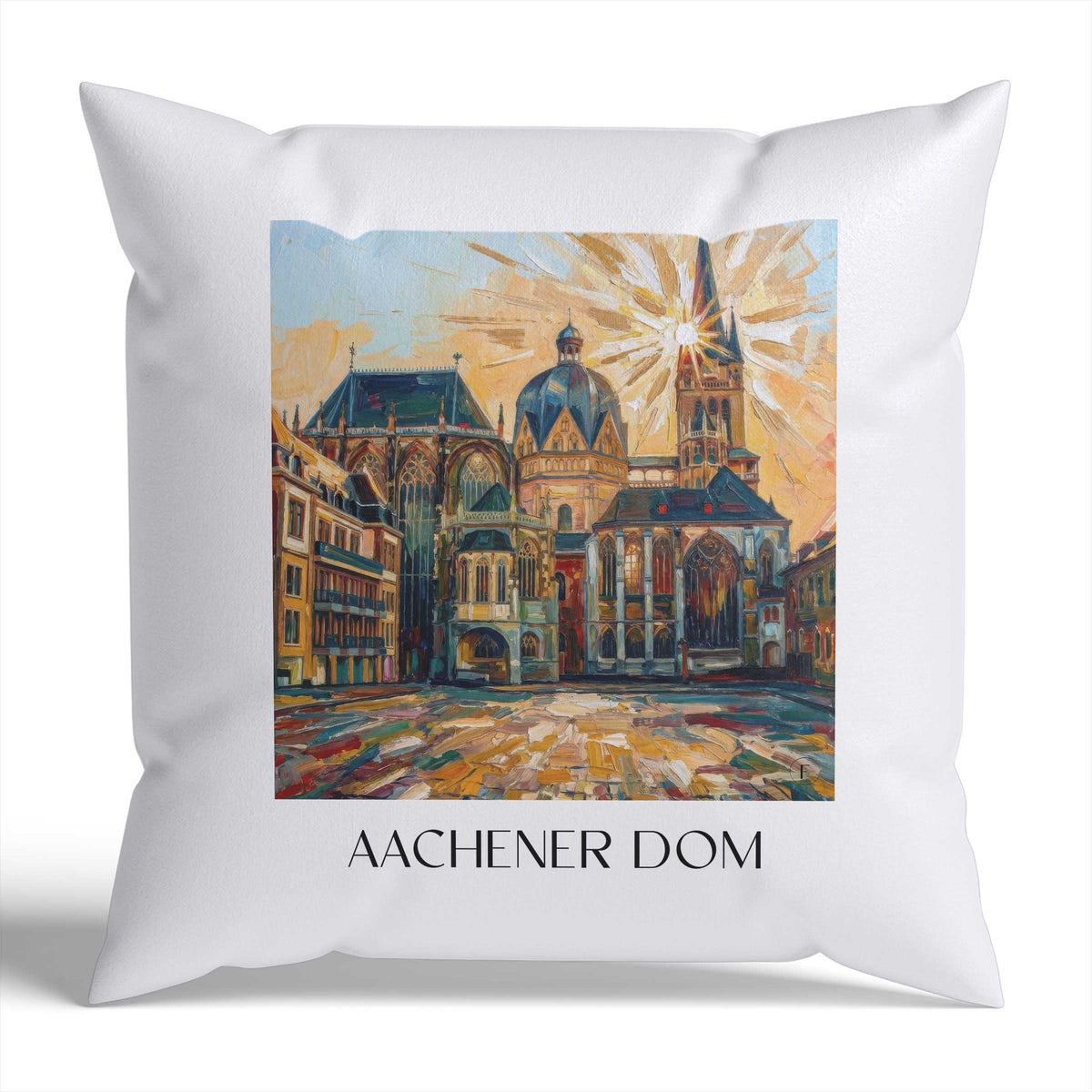 aachener-dom-rheinland-deutschland-kissenbezug-oil-painting-oelgemaelde