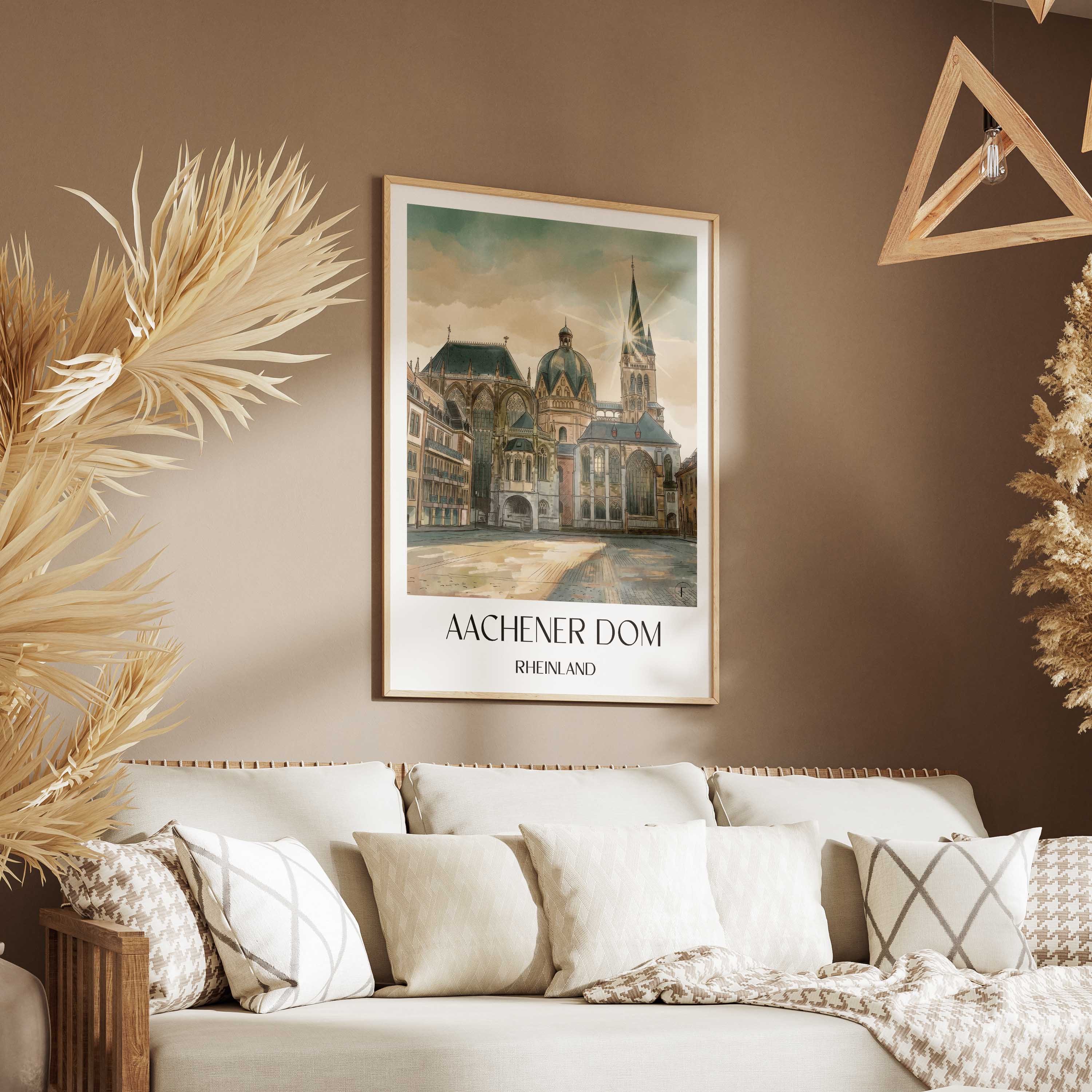 aachener-dom-rheinland-deutschland-poster-aquarell