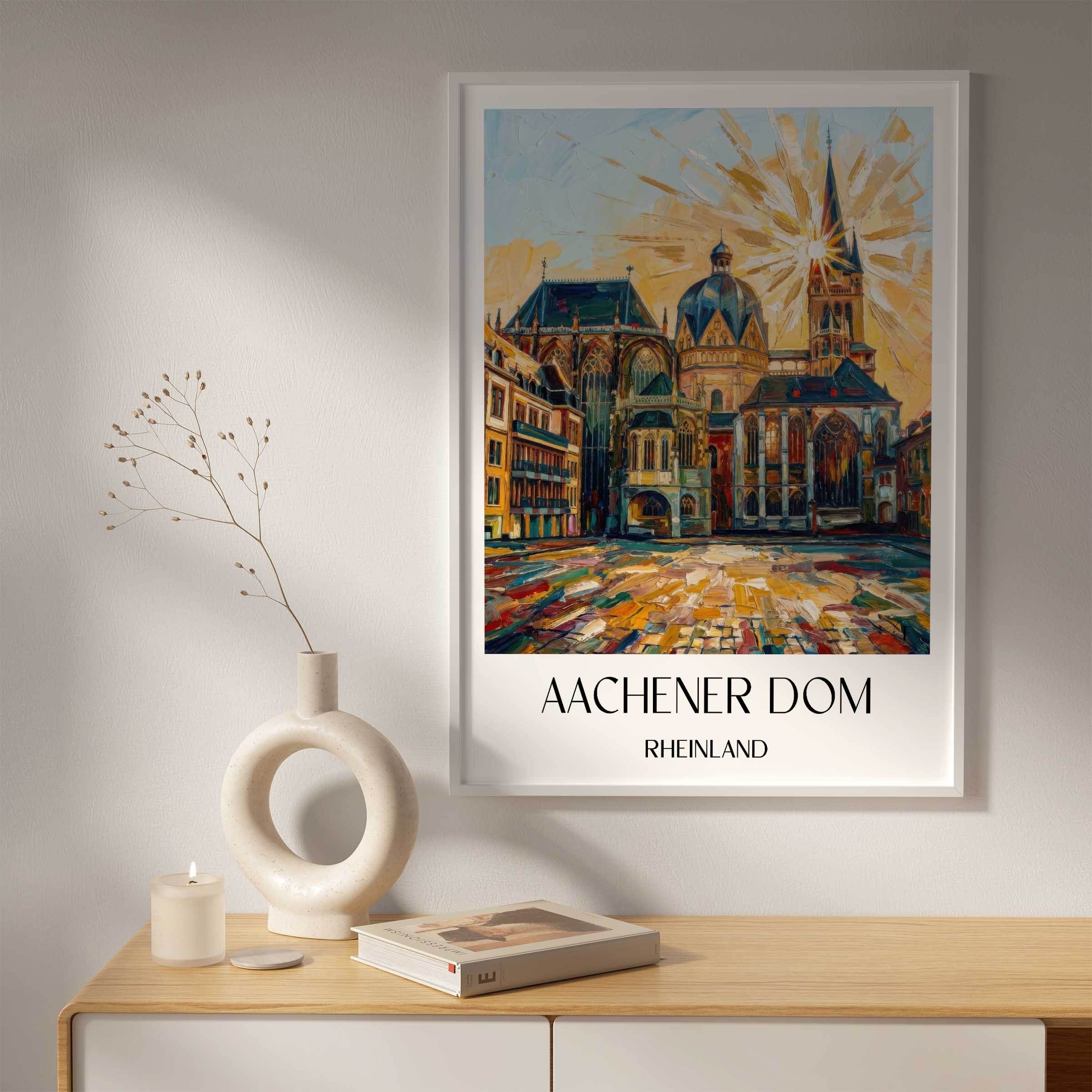 aachener-dom-rheinland-deutschland-poster-oil-painting-oelgemaelde