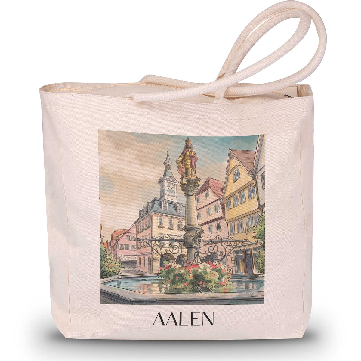 aalen-ostalb-deutschland-einkaufstasche-aquarell