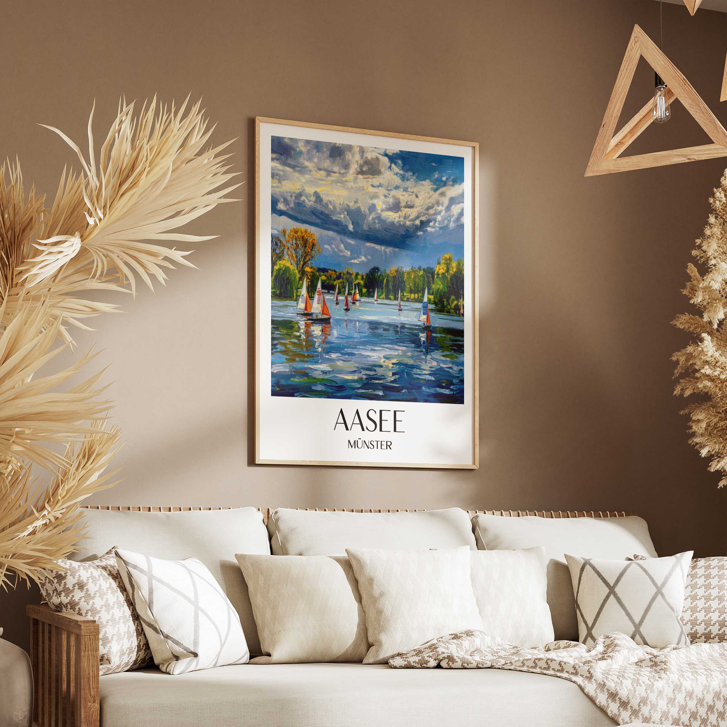 aasee-münster-deutschland-poster-oil-painting-oelgemaelde