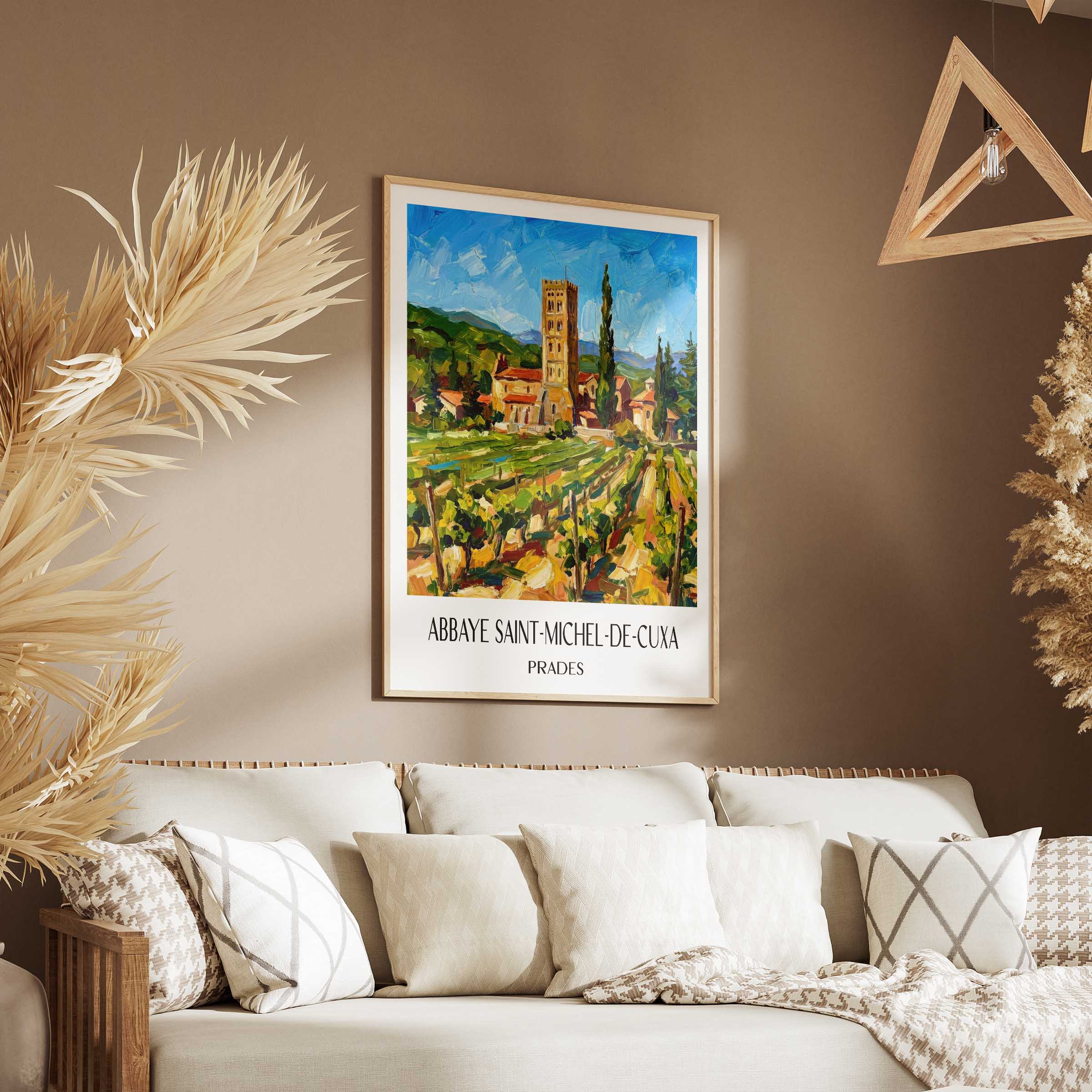 abbaye-saint-michel-de-cuxa-prades-frankreich-poster-oil-painting-oelgemaelde