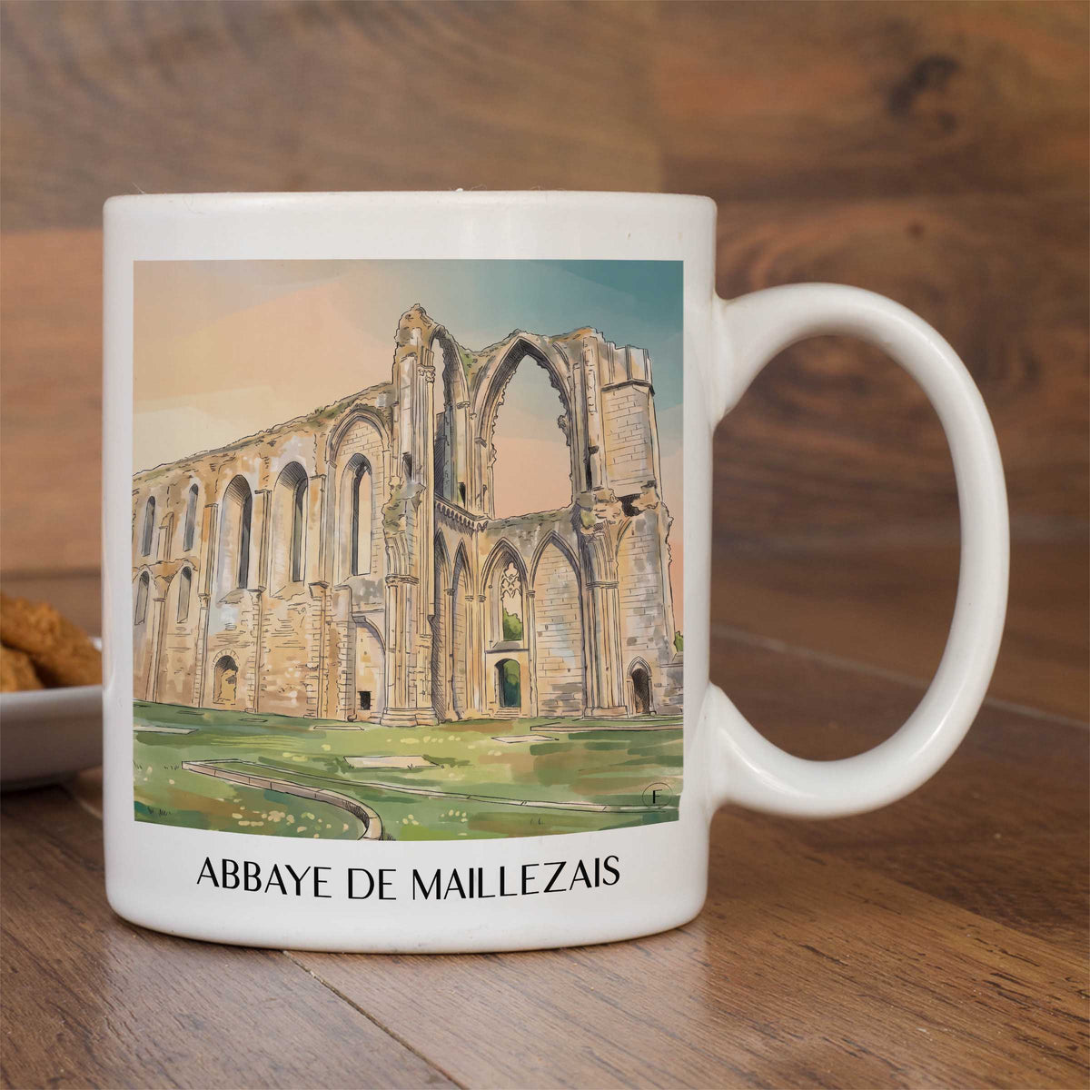 abbaye-de-maillezais-marais-poitevin-frankreich-kaffeebecher-aquarell