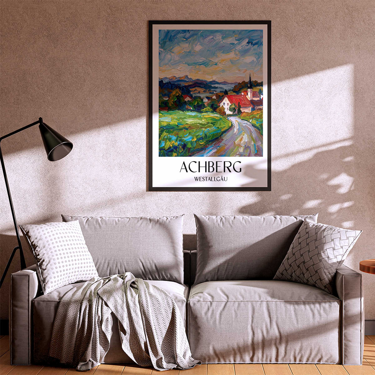 achberg-westallgäu-deutschland-poster-oil-painting-oelgemaelde