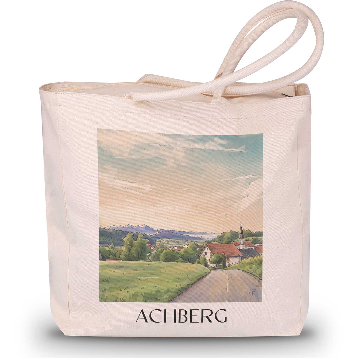 achberg-westallgäu-deutschland-einkaufstasche-aquarell