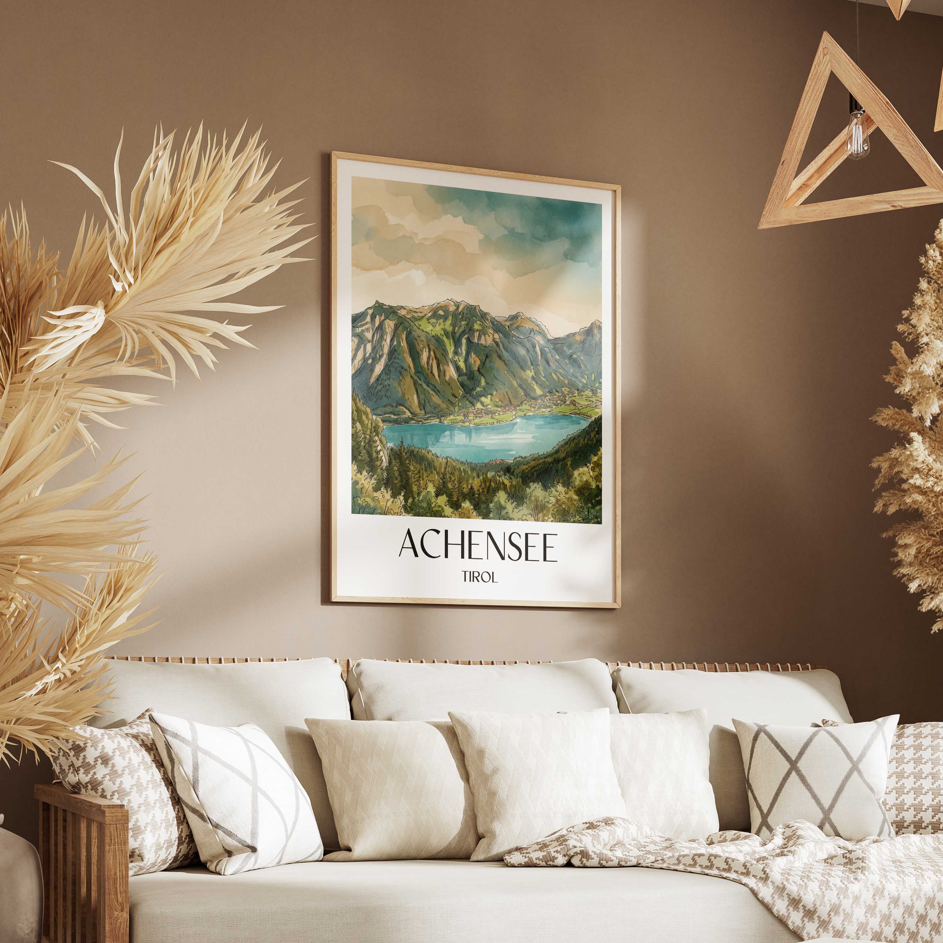 achensee--tirol-österreich-poster-aquarell