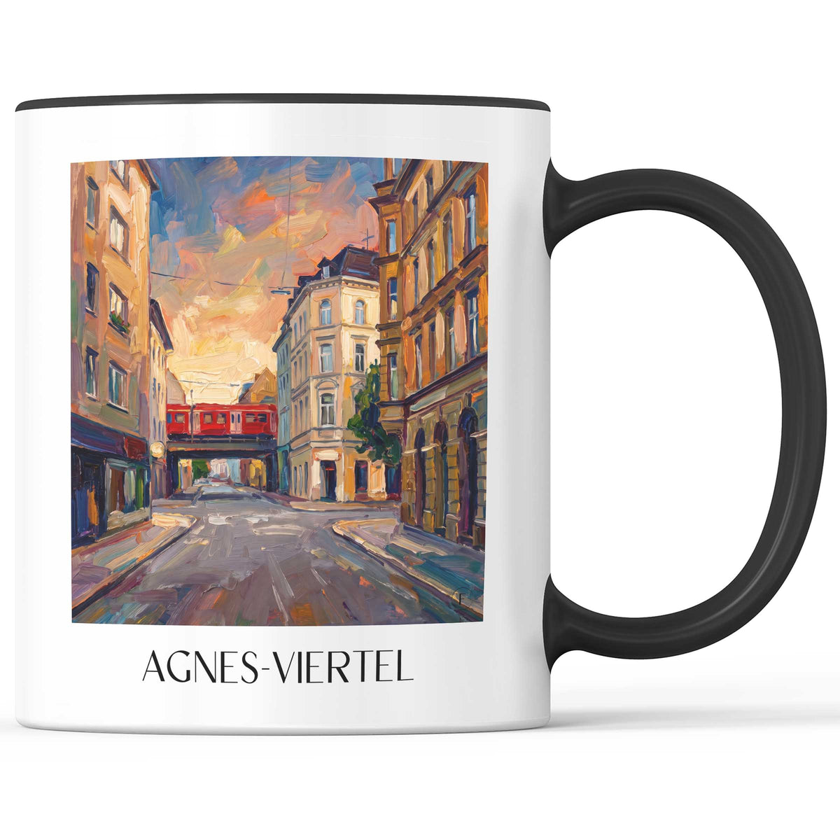 agnes-viertel-köln-deutschland-kaffeebecher-oil-painting-oelgemaelde